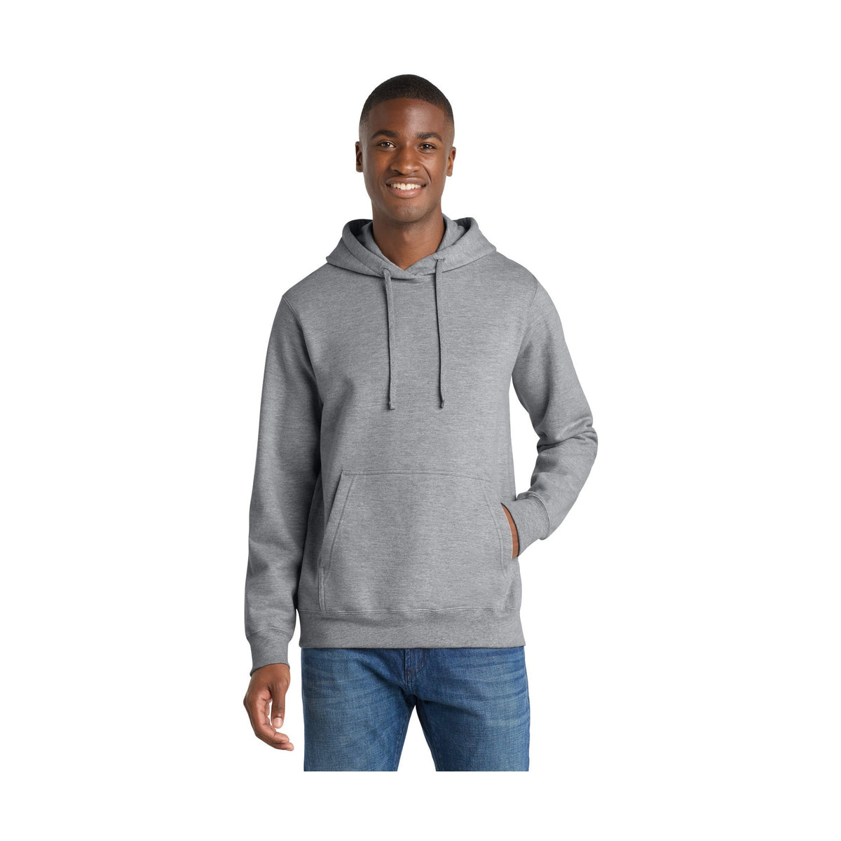 Port & Co Men's Fan Favorite Fleece Pullover Hooded Sweatshirt