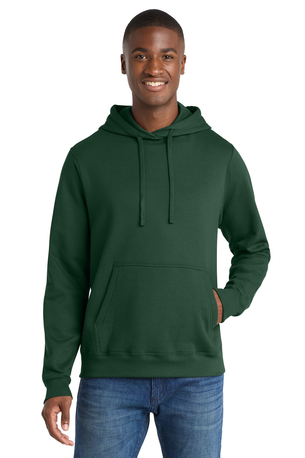 Port & Co Men's Fan Favorite Fleece Pullover Hooded Sweatshirt
