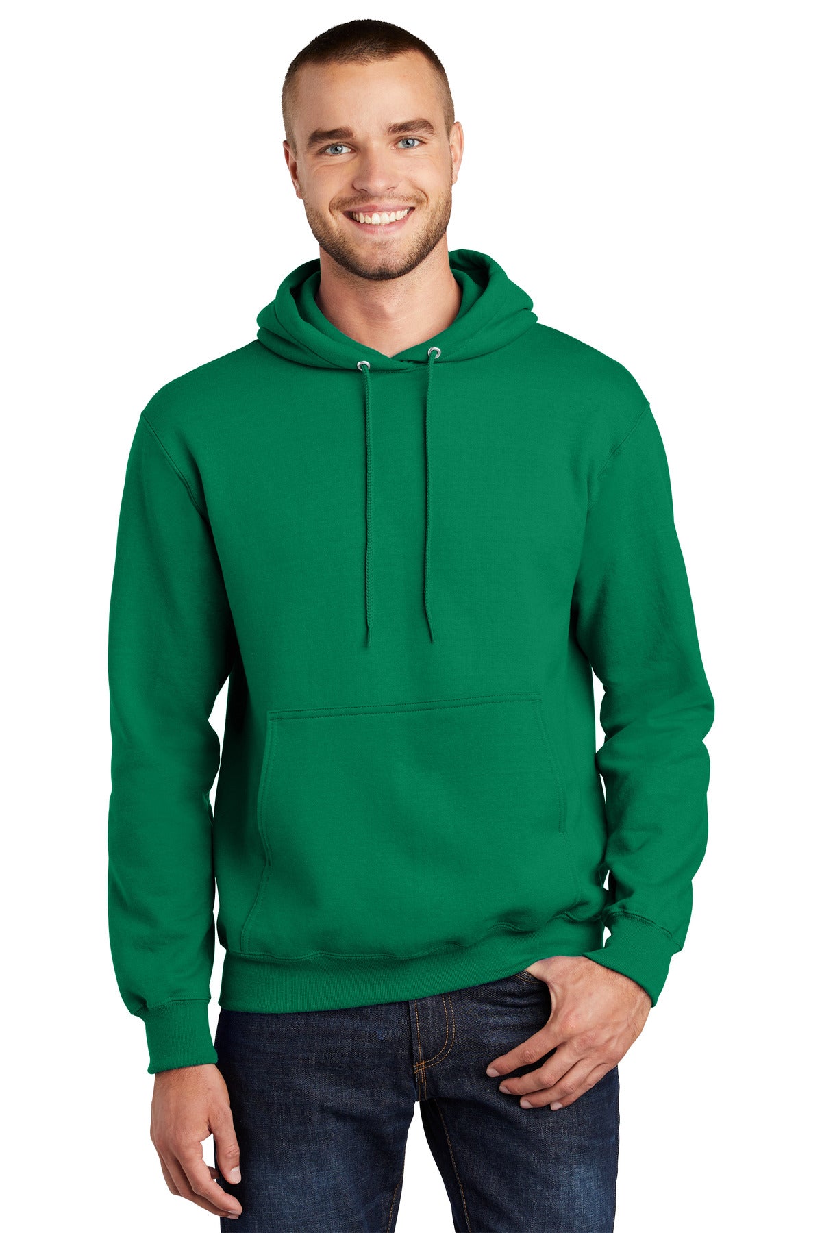 Port & Co Men's Tall Essential Fleece Pullover Hooded Sweatshirt