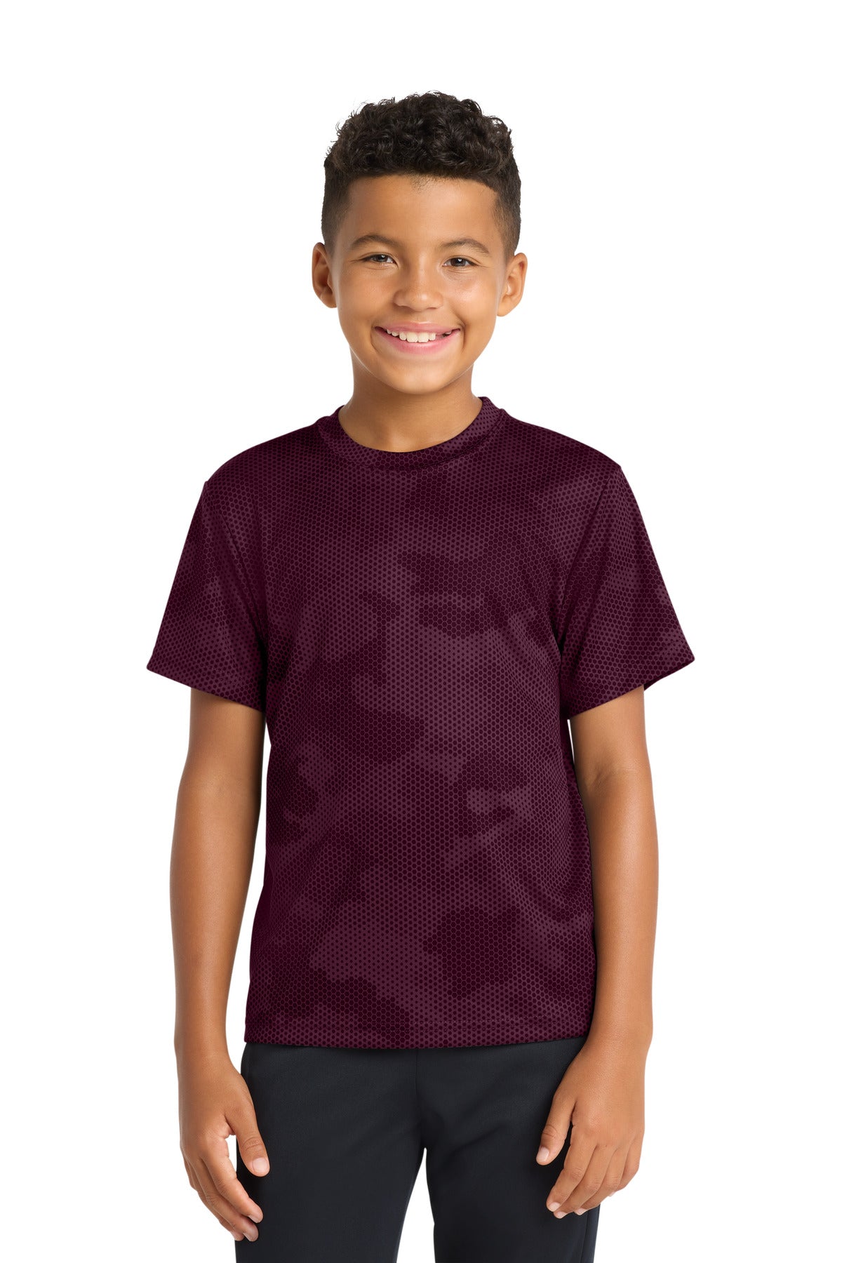 Sport-Tek Youth CamoHex Tee