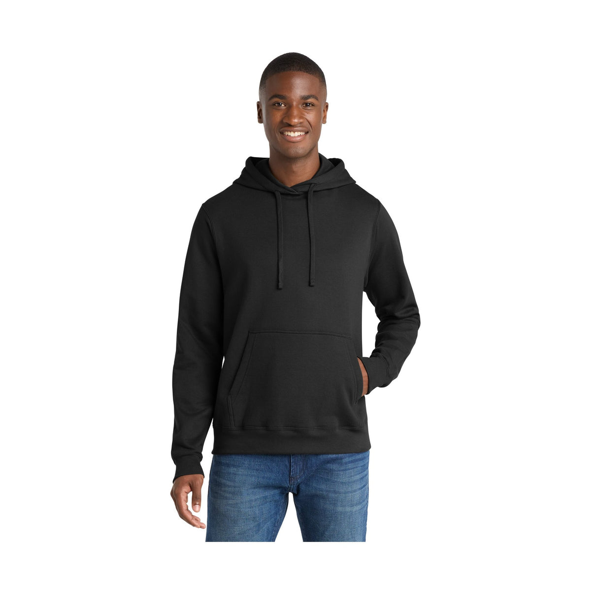 Port & Co Men's Fan Favorite Fleece Pullover Hooded Sweatshirt