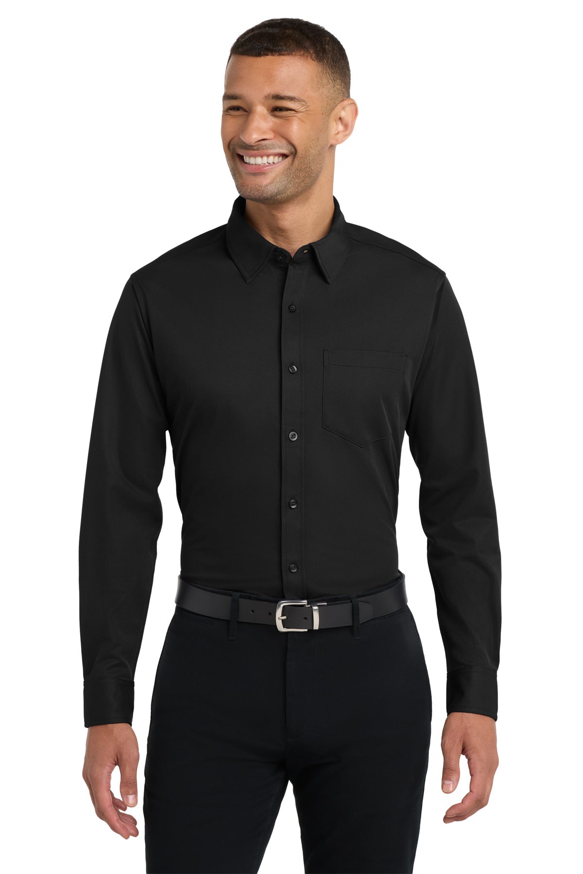 Port Authority Men's DiMen'sion Knit Dress Shirt