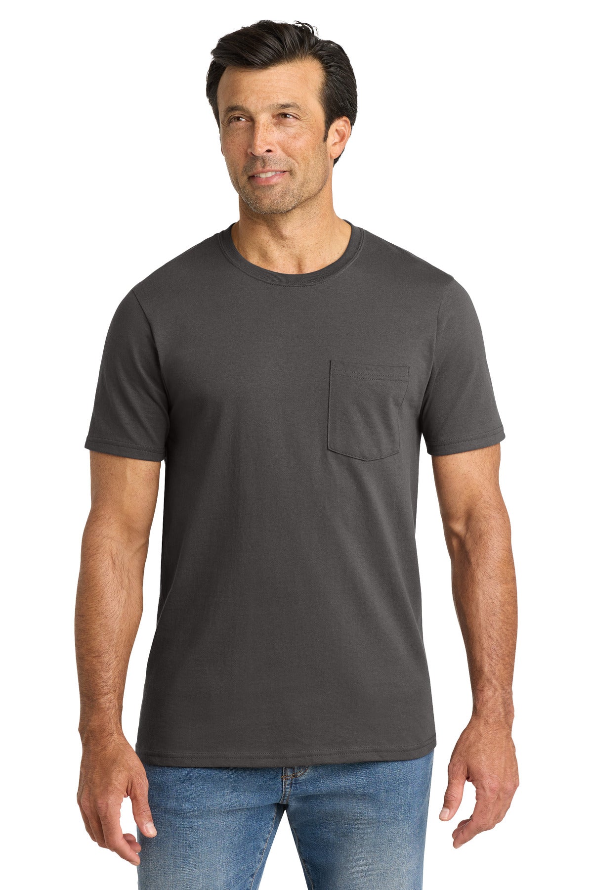 Volunteer Knitwear Men's All-American Pocket Tee VL100P