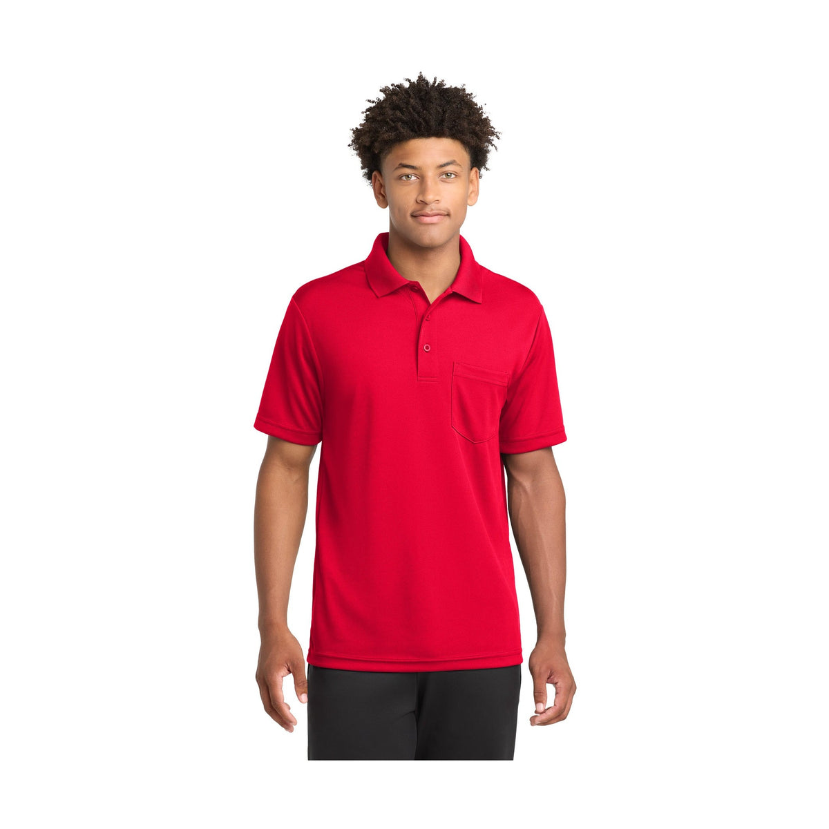 Sport-Tek Men's PosiCharge RacerMesh Pocket Polo
