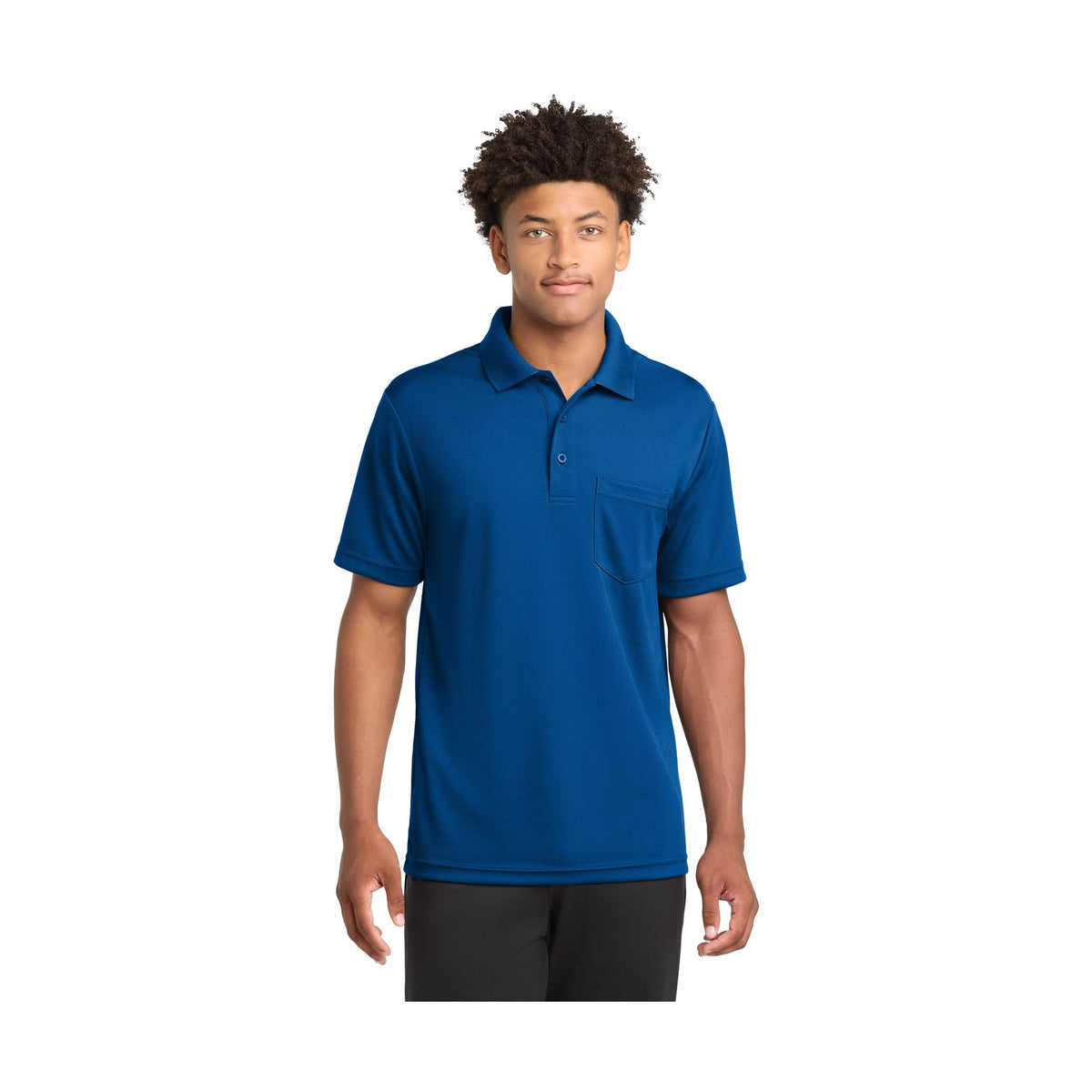 Sport-Tek Men's PosiCharge RacerMesh Pocket Polo