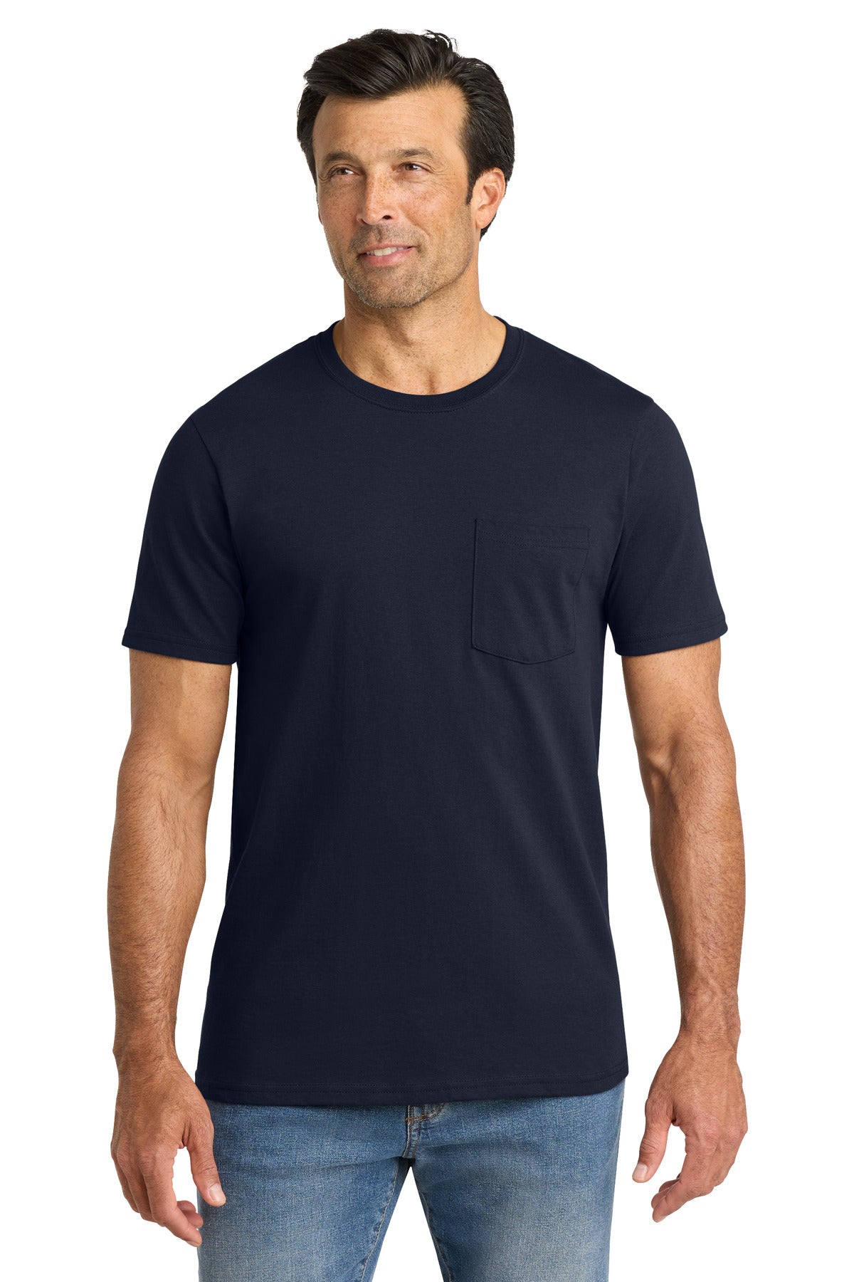 Volunteer Knitwear Men's All-American Pocket Tee VL100P