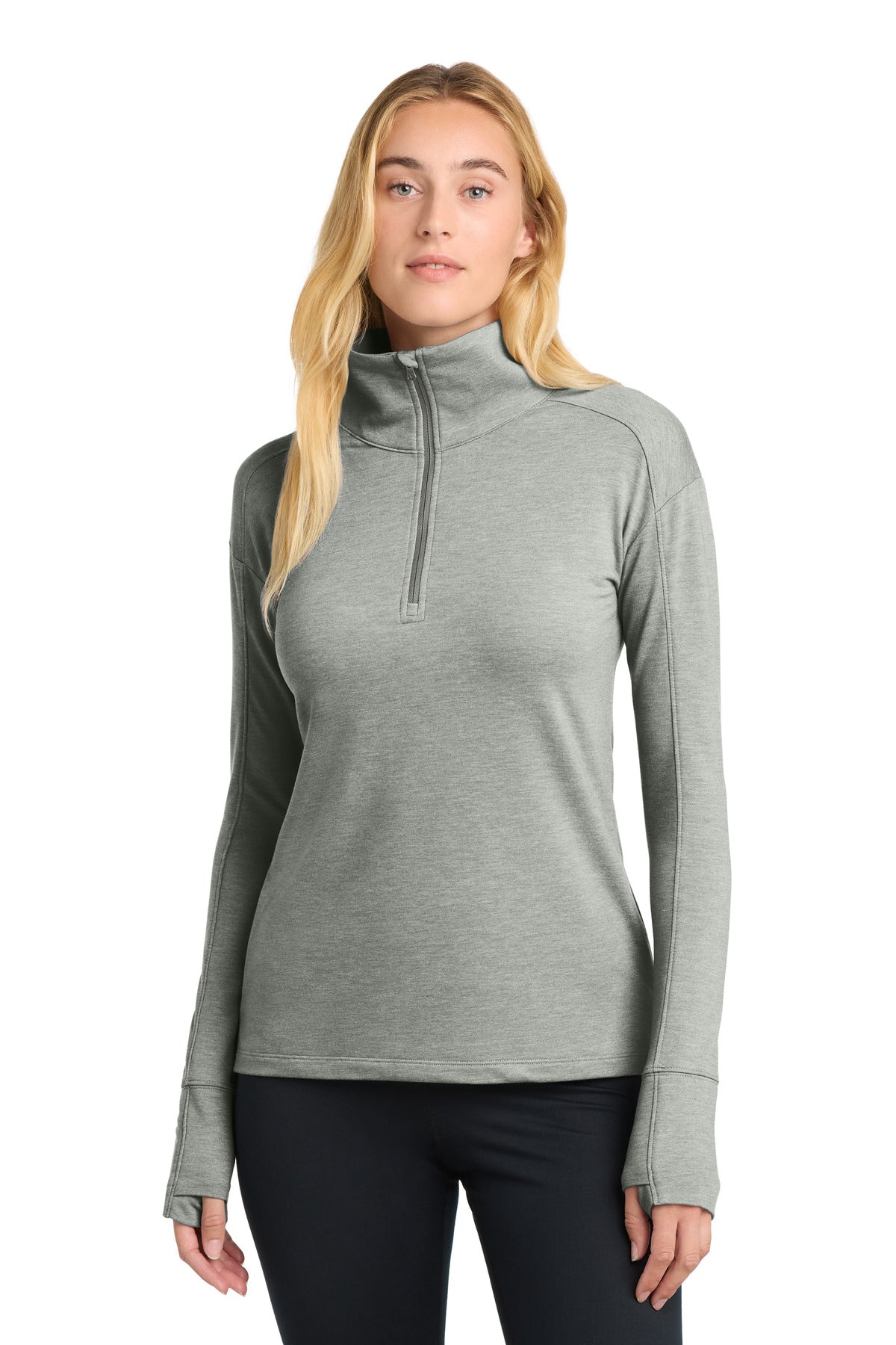 Sport-Tek Women's Sport-Wick Flex Fleece 1/4-Zip