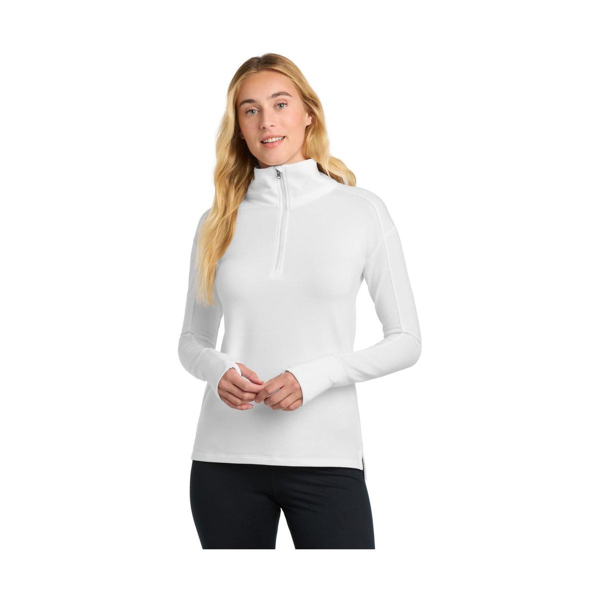 Sport-Tek Women's Sport-Wick Flex Fleece 1/4-Zip
