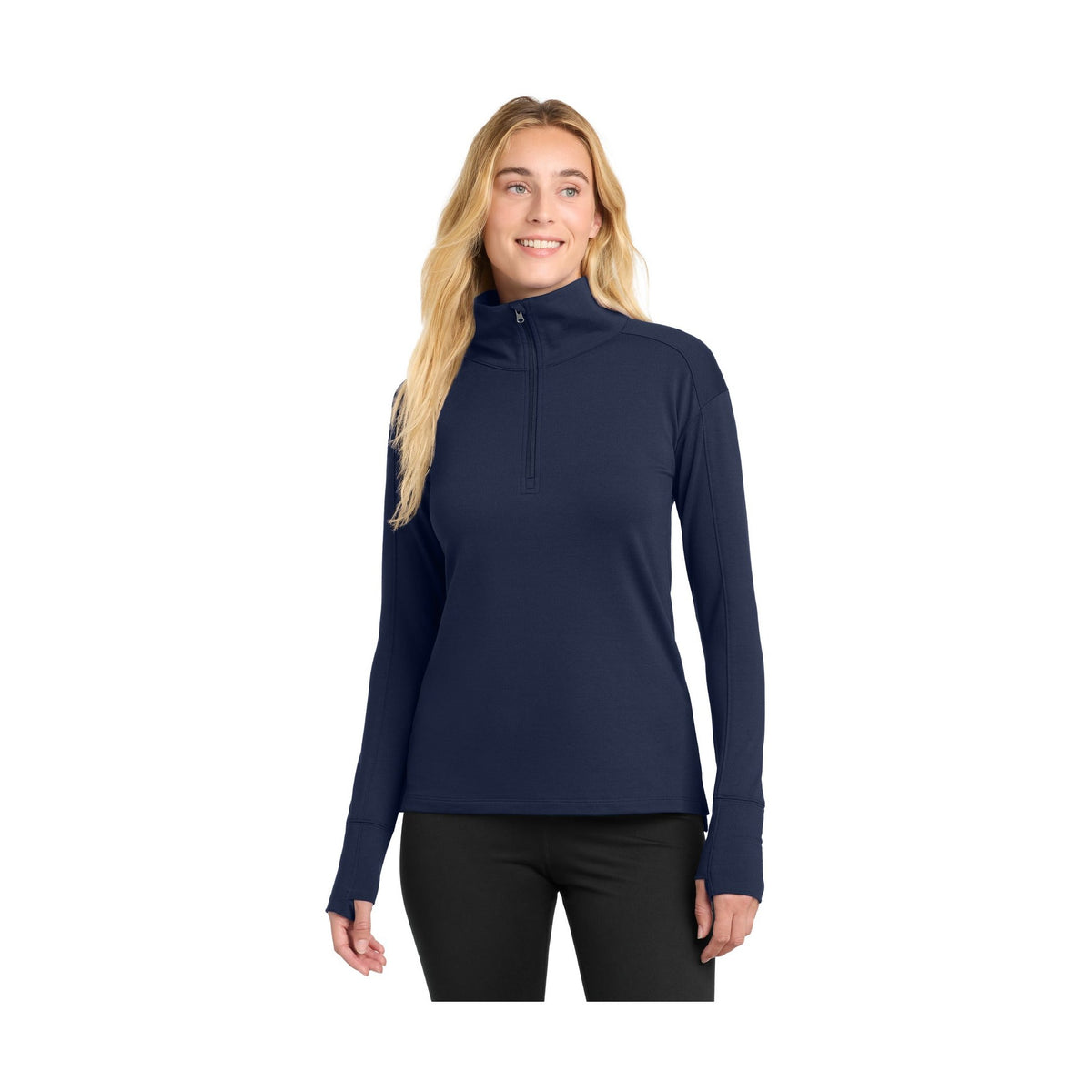 Sport-Tek Women's Sport-Wick Flex Fleece 1/4-Zip