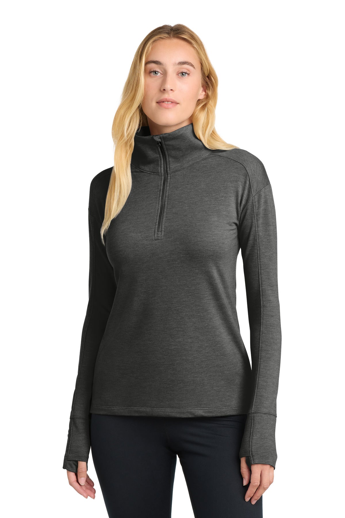 Sport-Tek Women's Sport-Wick Flex Fleece 1/4-Zip