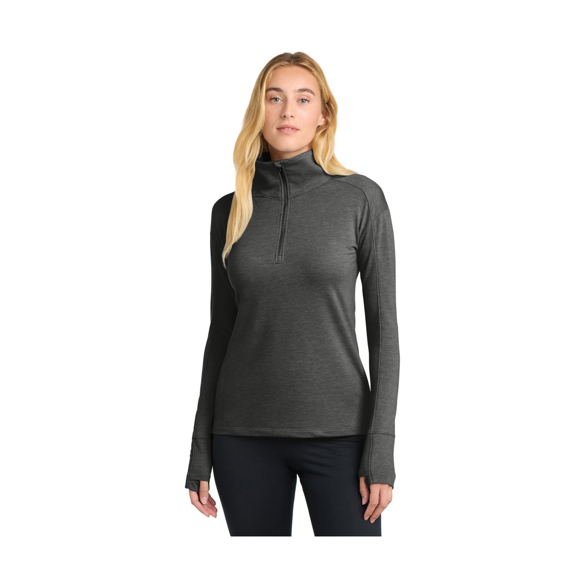 Sport-Tek Women's Sport-Wick Flex Fleece 1/4-Zip