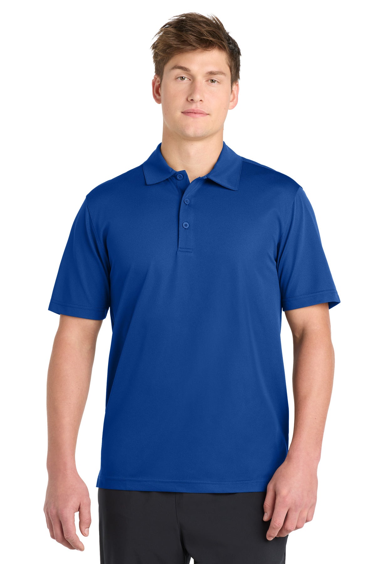 Sport-Tek Men's PosiCharge Active Textured Polo