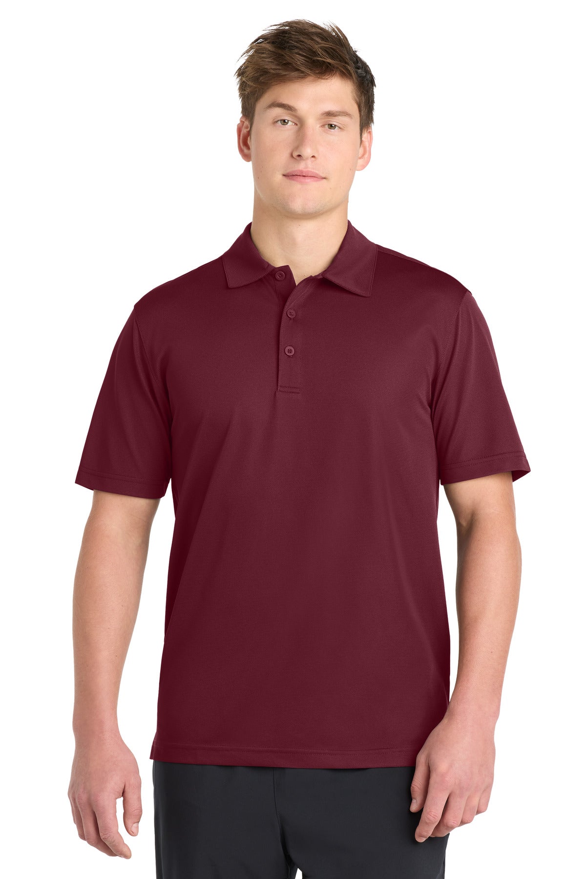 Sport-Tek Men's PosiCharge Active Textured Polo