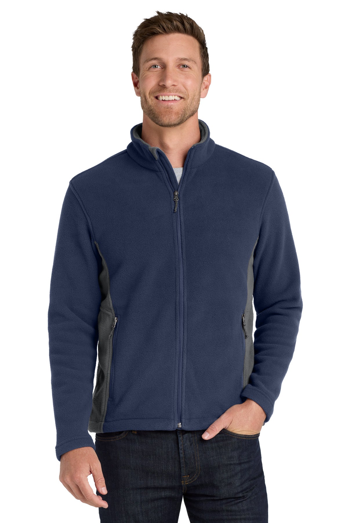Port Authority Men's Colorblock Value Fleece Jacket