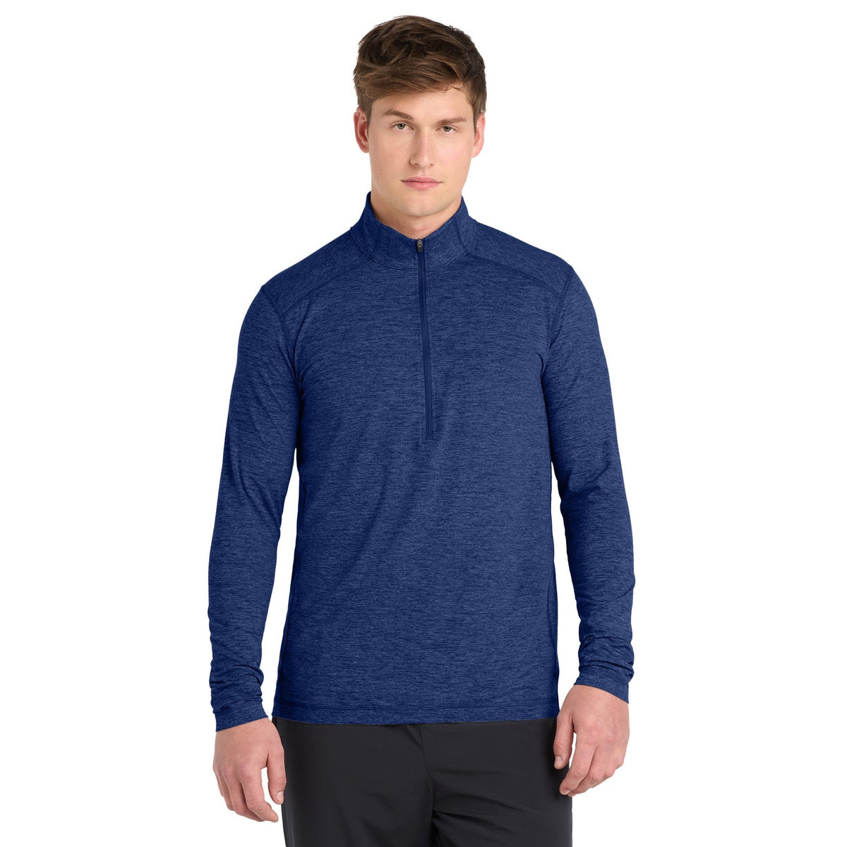 Sport-Tek Men's Exchange 1.5 Long Sleeve 1/2-Zip