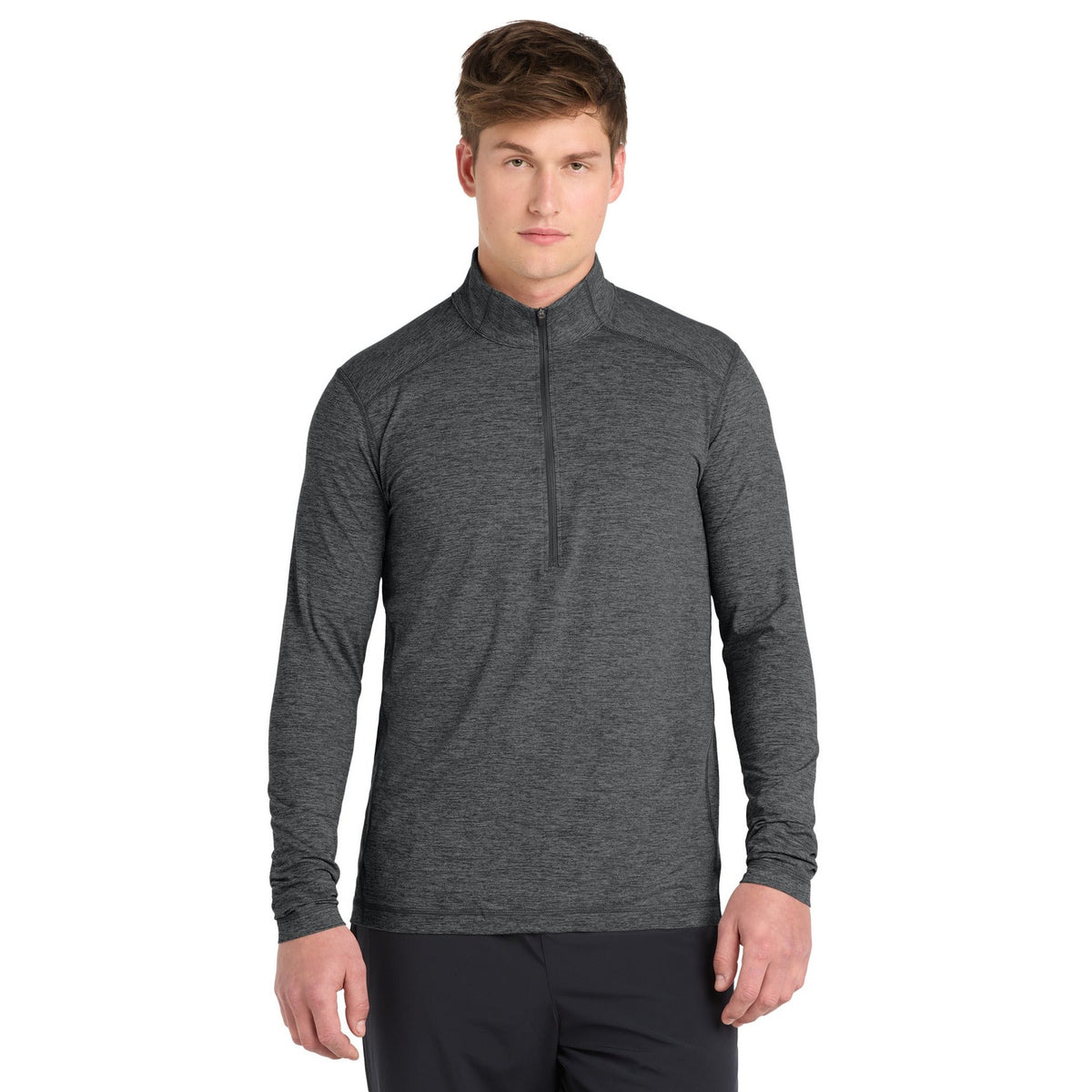 Sport-Tek Men's Exchange 1.5 Long Sleeve 1/2-Zip