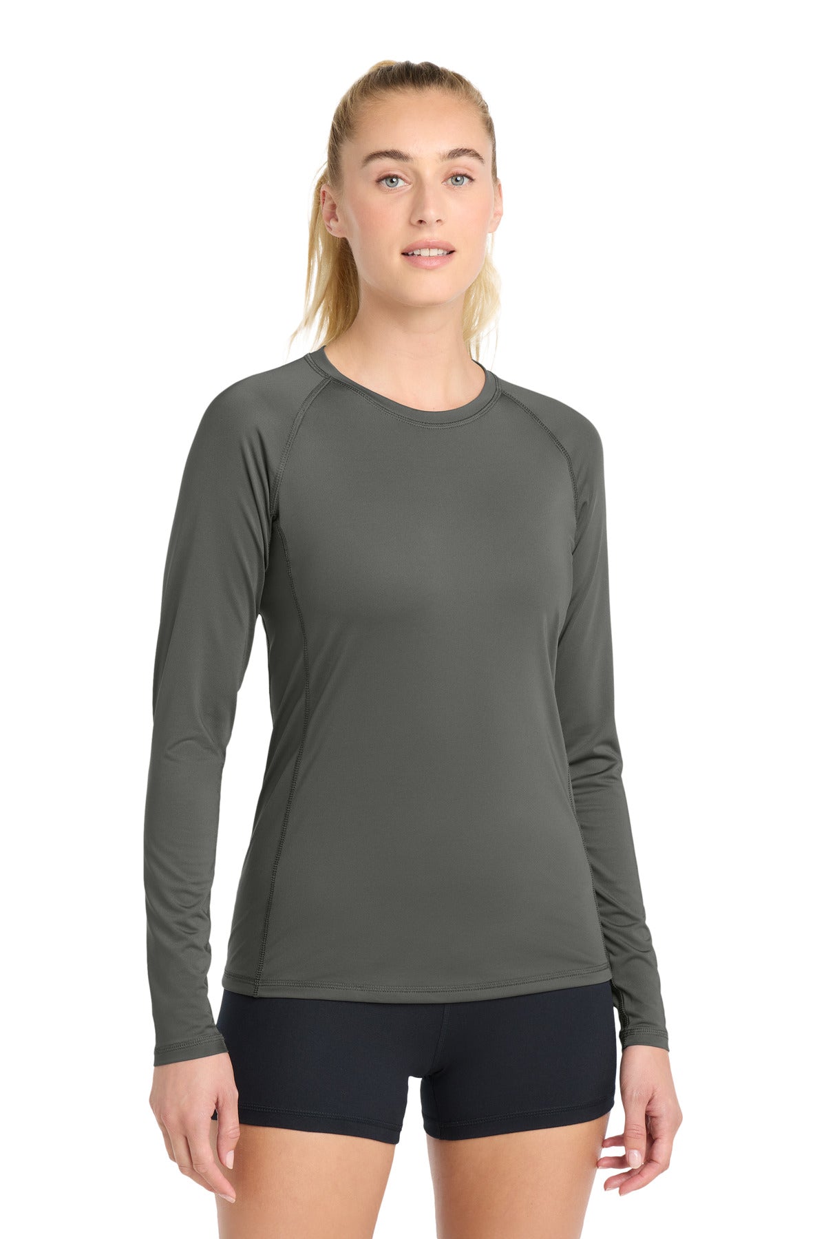 Sport-Tek Women's Long Sleeve Rashguard Tee