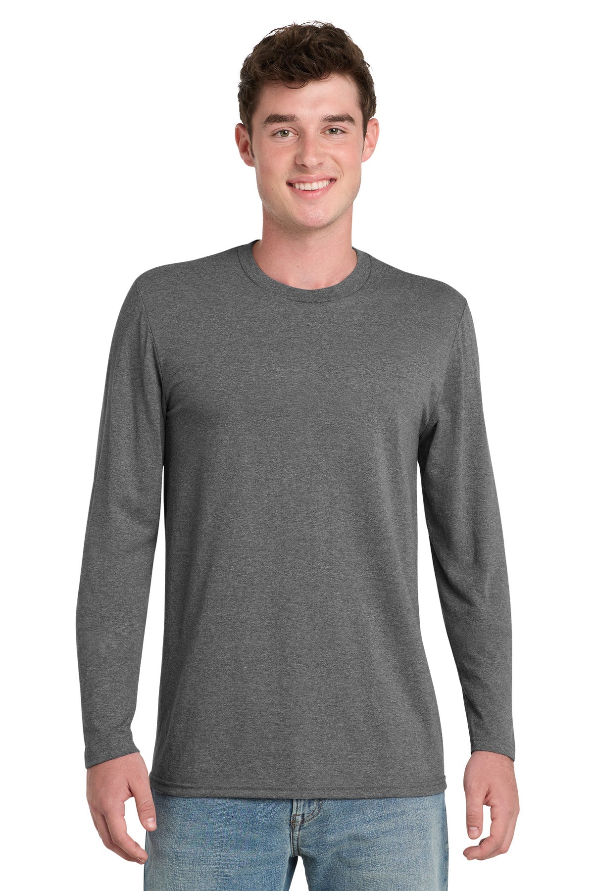 Port & Co Men's Tri-Blend Long Sleeve Tee