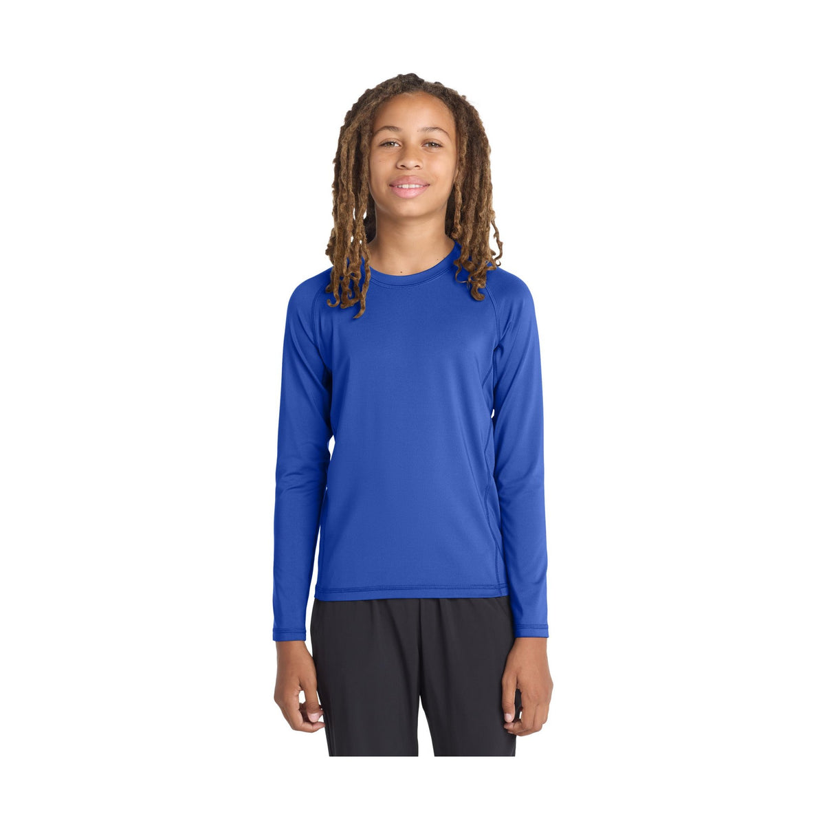 Sport-Tek Youth Long Sleeve Rashguard Tee