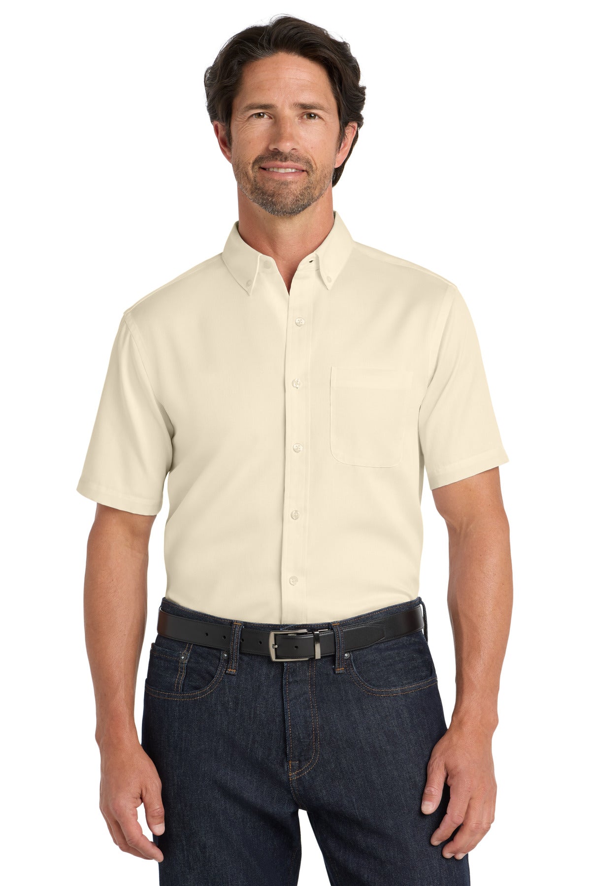 Port Authority Men's Short Sleeve SuperPro React Twill Shirt