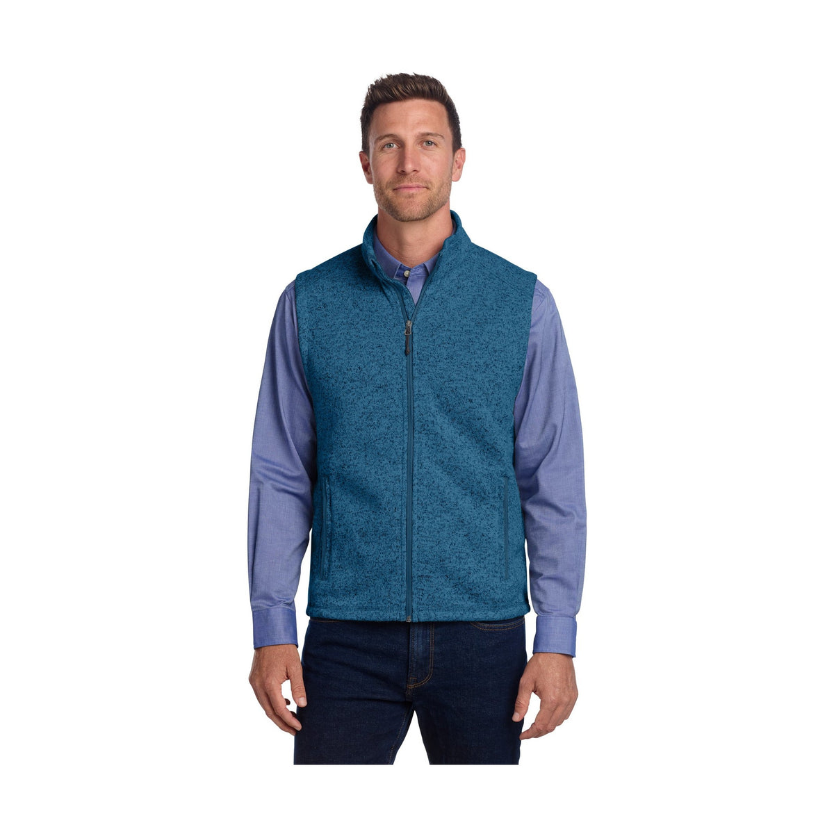 Port Authority Men's Sweater Fleece Vest F236
