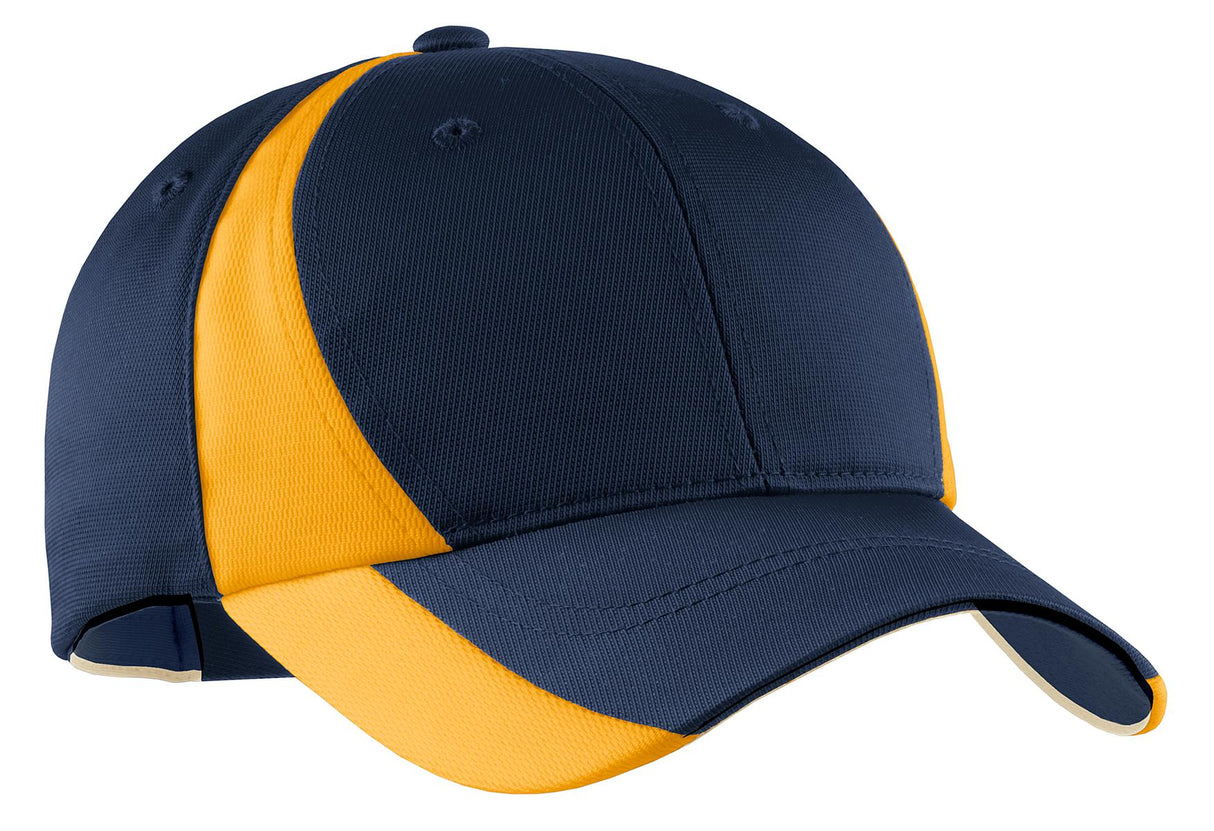Sport-Tek Dry Zone Nylon Colorblock Cap