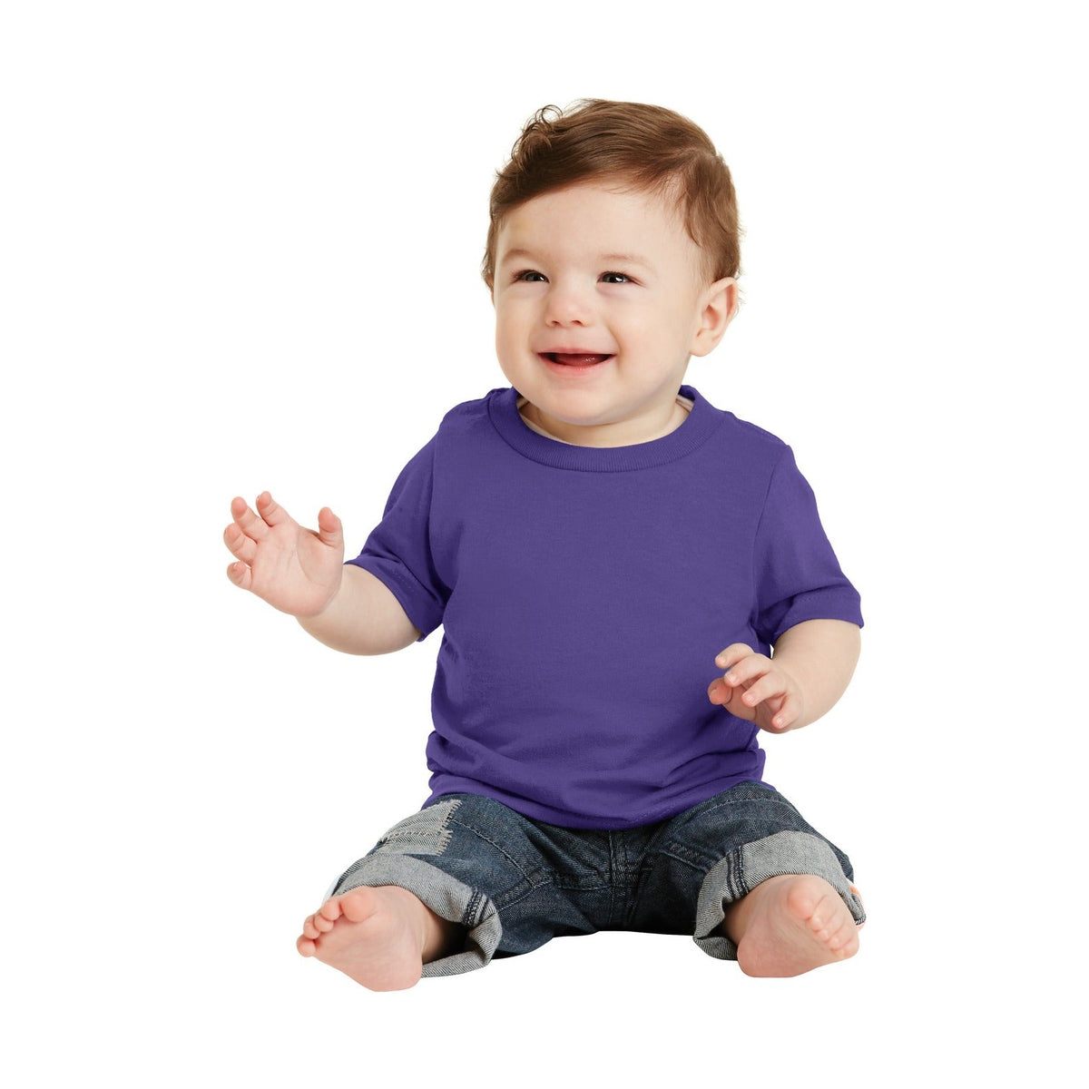 Port & Co Youth Infant Core Cotton Tee-1