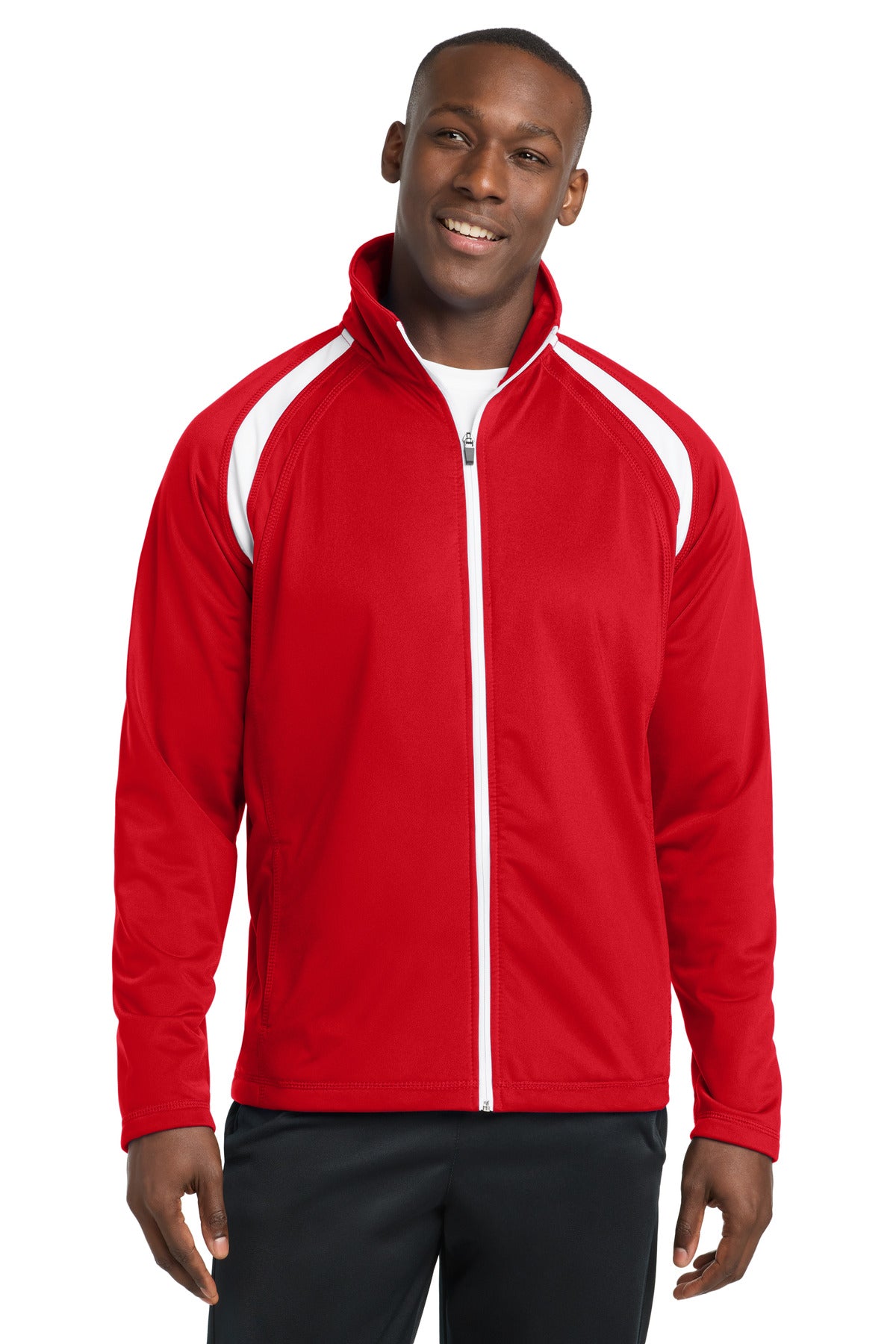 Sport-Tek Men's Tricot Track Jacket