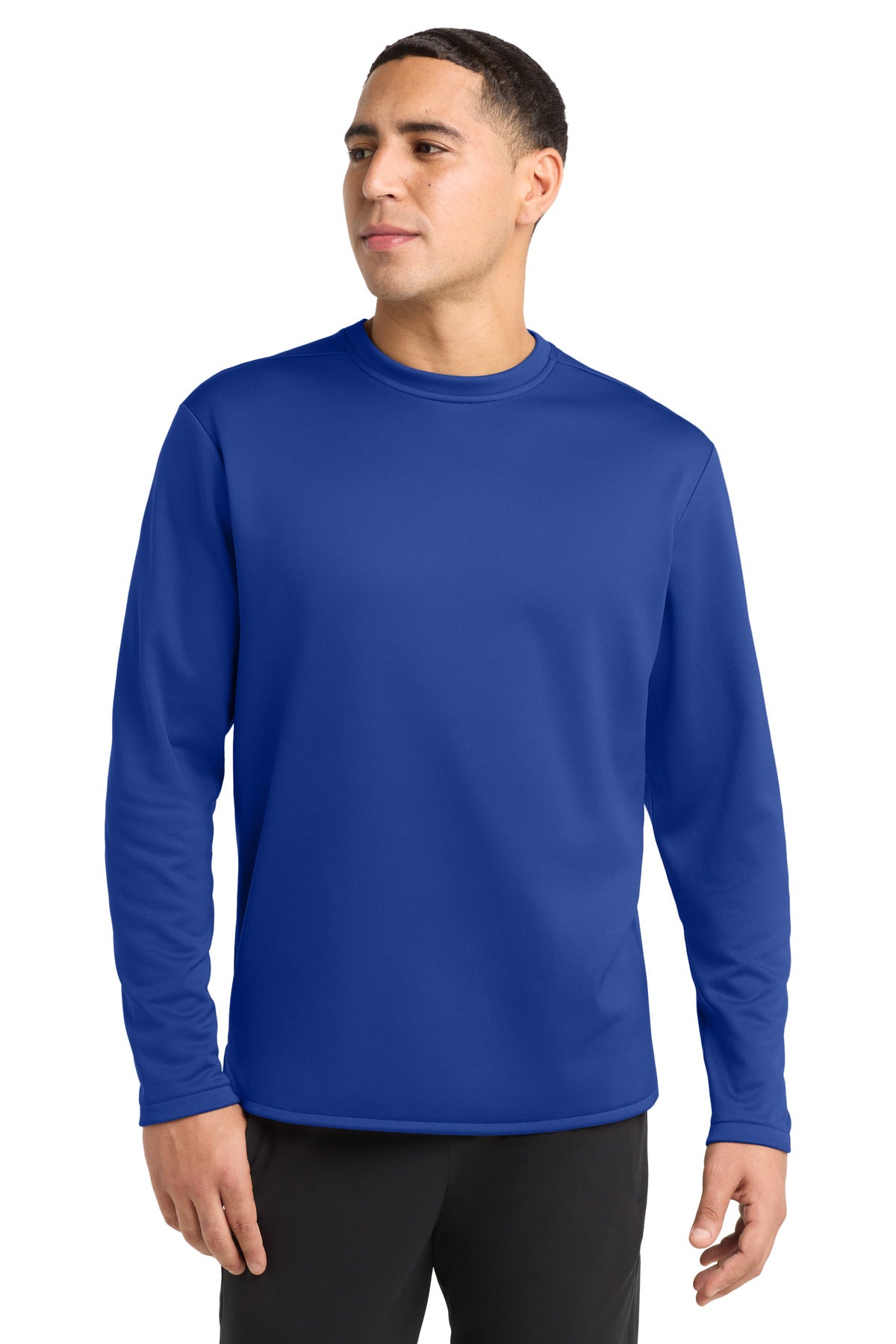 Sport-Tek Men's Sport-Wick Fleece Pullover Crew