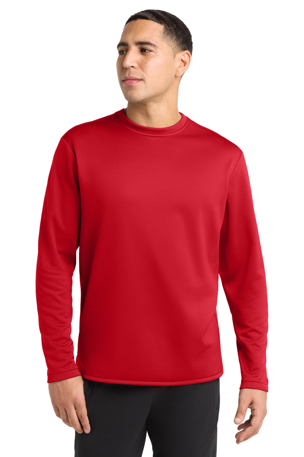 Sport-Tek Men's Sport-Wick Fleece Pullover Crew