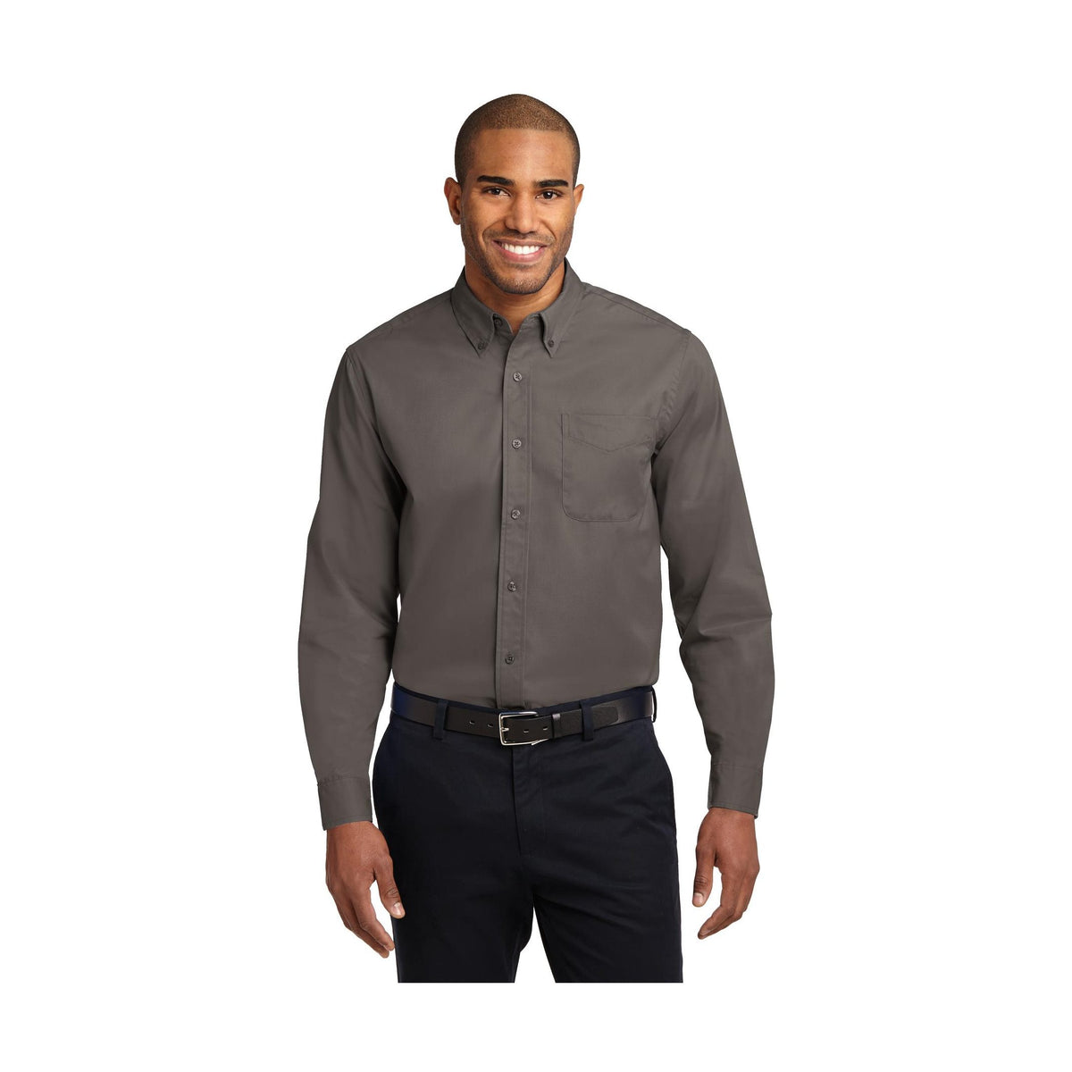 Port Authority Men's Tall Long Sleeve Easy Care Shirt-1