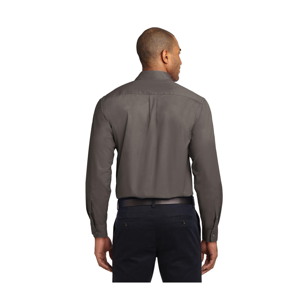 Port Authority Men's Tall Long Sleeve Easy Care Shirt-2
