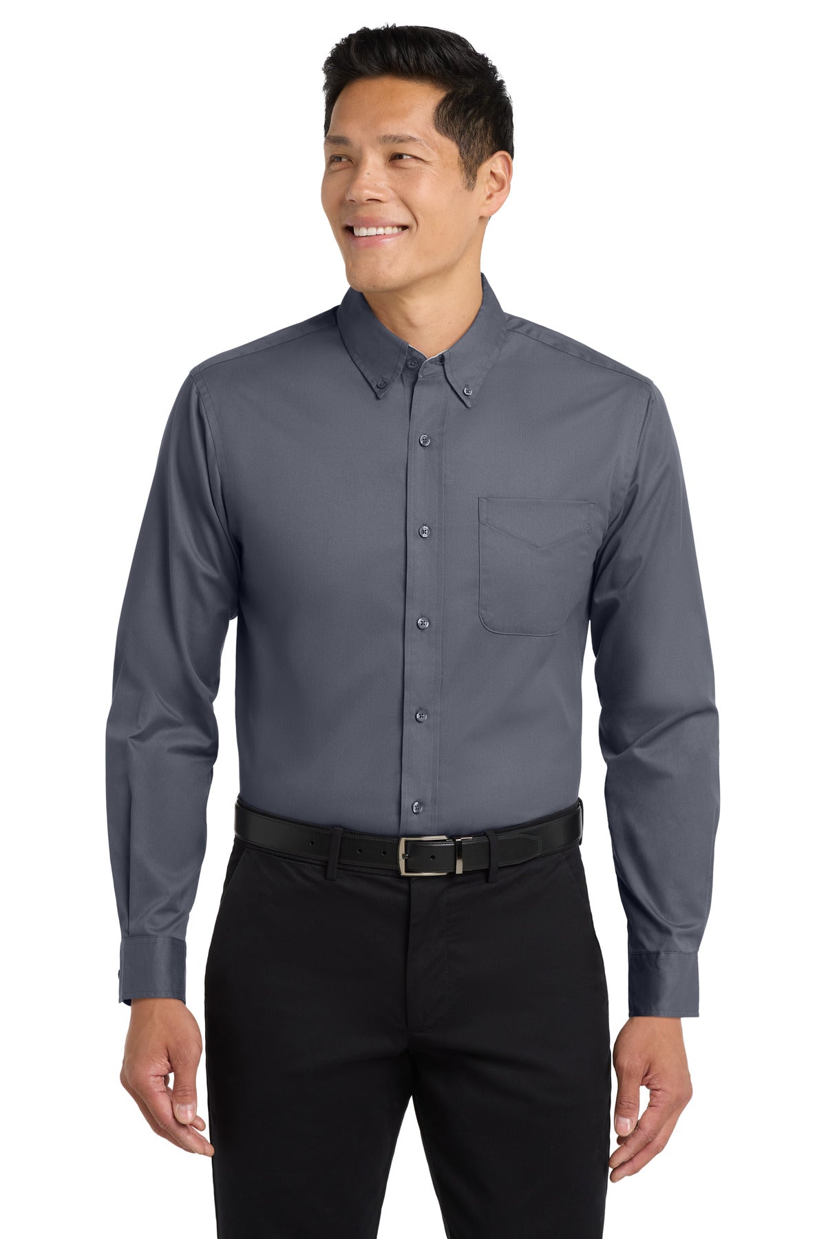 Port Authority Men's Tall Long Sleeve Easy Care Shirt