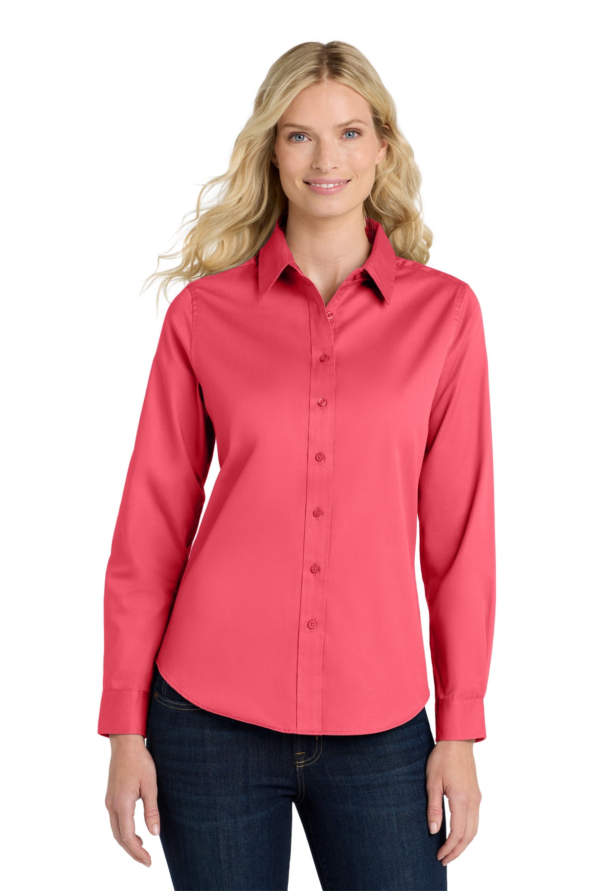 Port Authority Women's Long Sleeve Easy Care Shirt