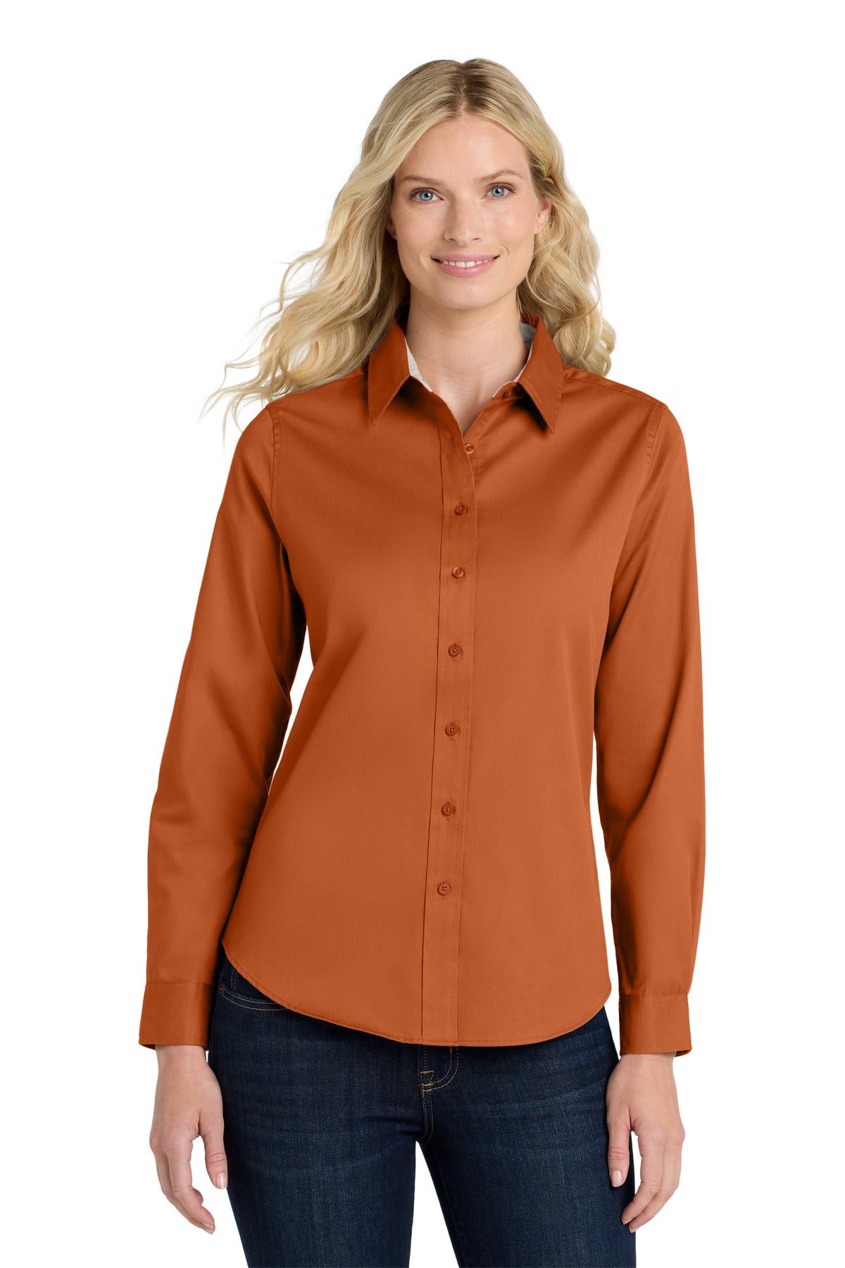 Port Authority Women's Long Sleeve Easy Care Shirt