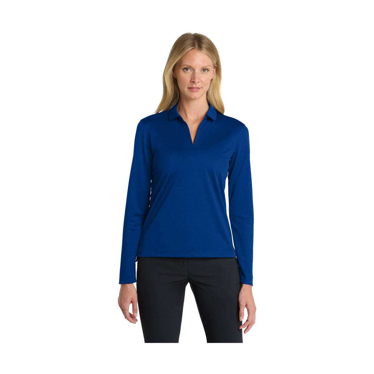Nike Women's Dri-FIT Micro Pique 2.0 Long Sleeve Polo NKDC2105