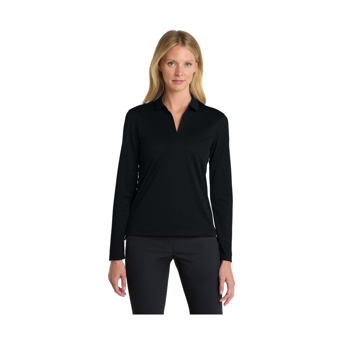 Nike Women's Dri-FIT Micro Pique 2.0 Long Sleeve Polo NKDC2105