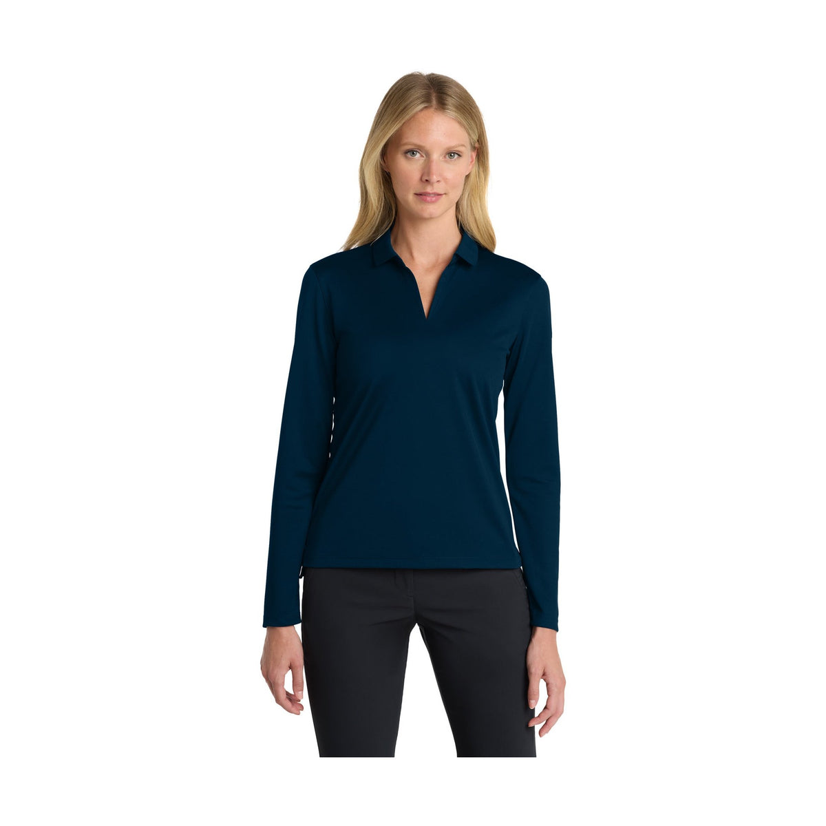 Nike Women's Dri-FIT Micro Pique 2.0 Long Sleeve Polo NKDC2105
