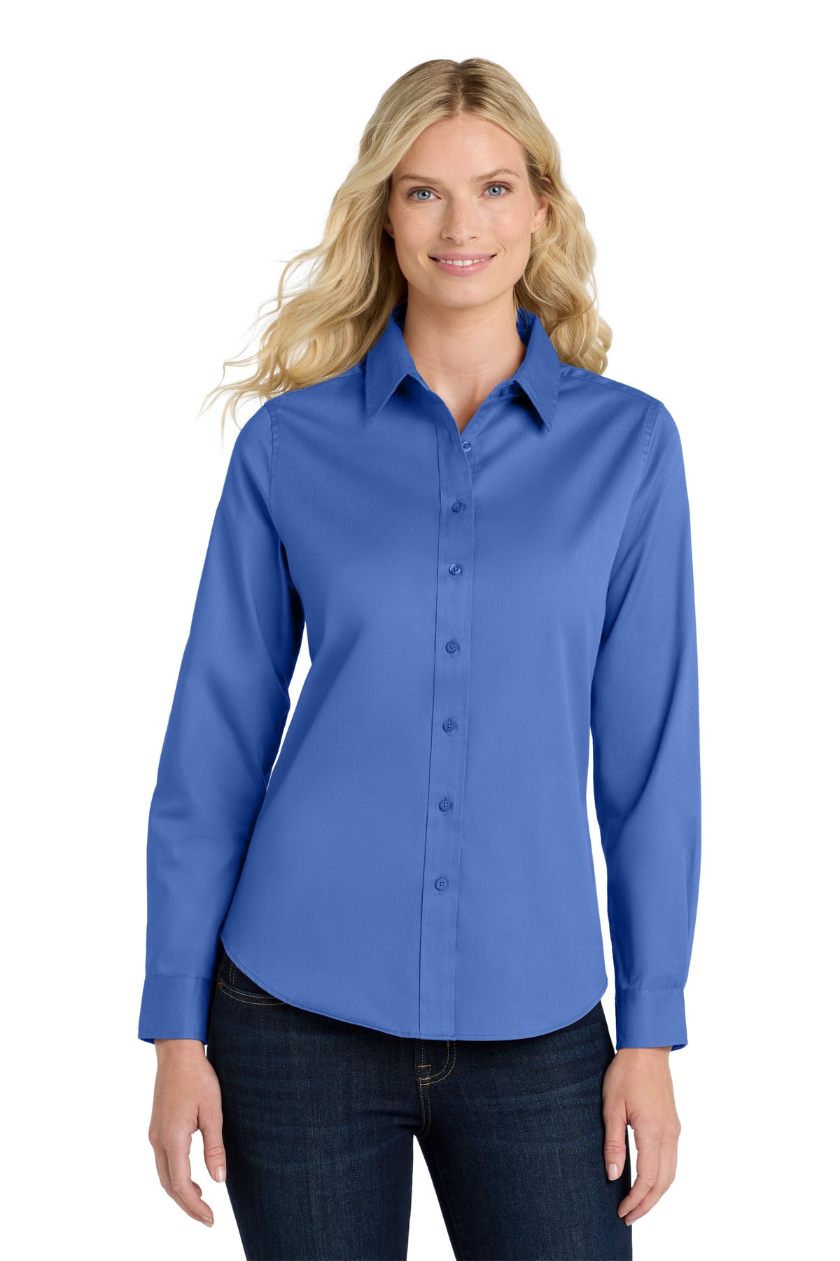 Port Authority Women's Long Sleeve Easy Care Shirt