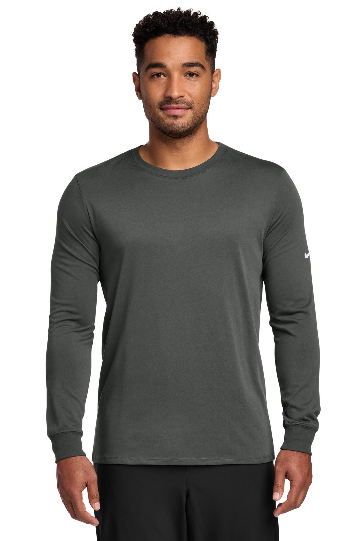 Nike Men's Dri-FIT Cotton/Poly Long Sleeve Tee