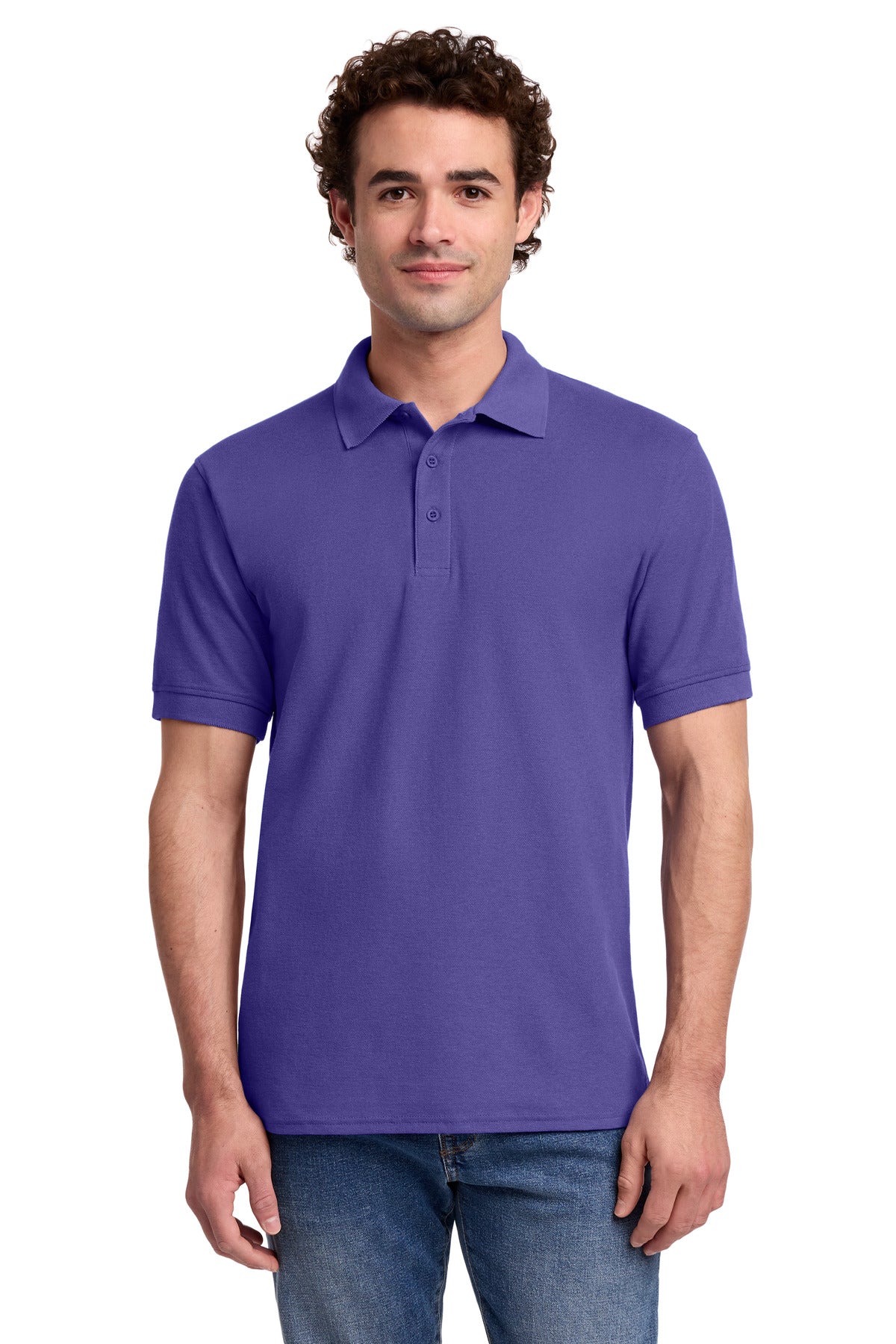 Port & Co Men's Core Blend Pique Polo