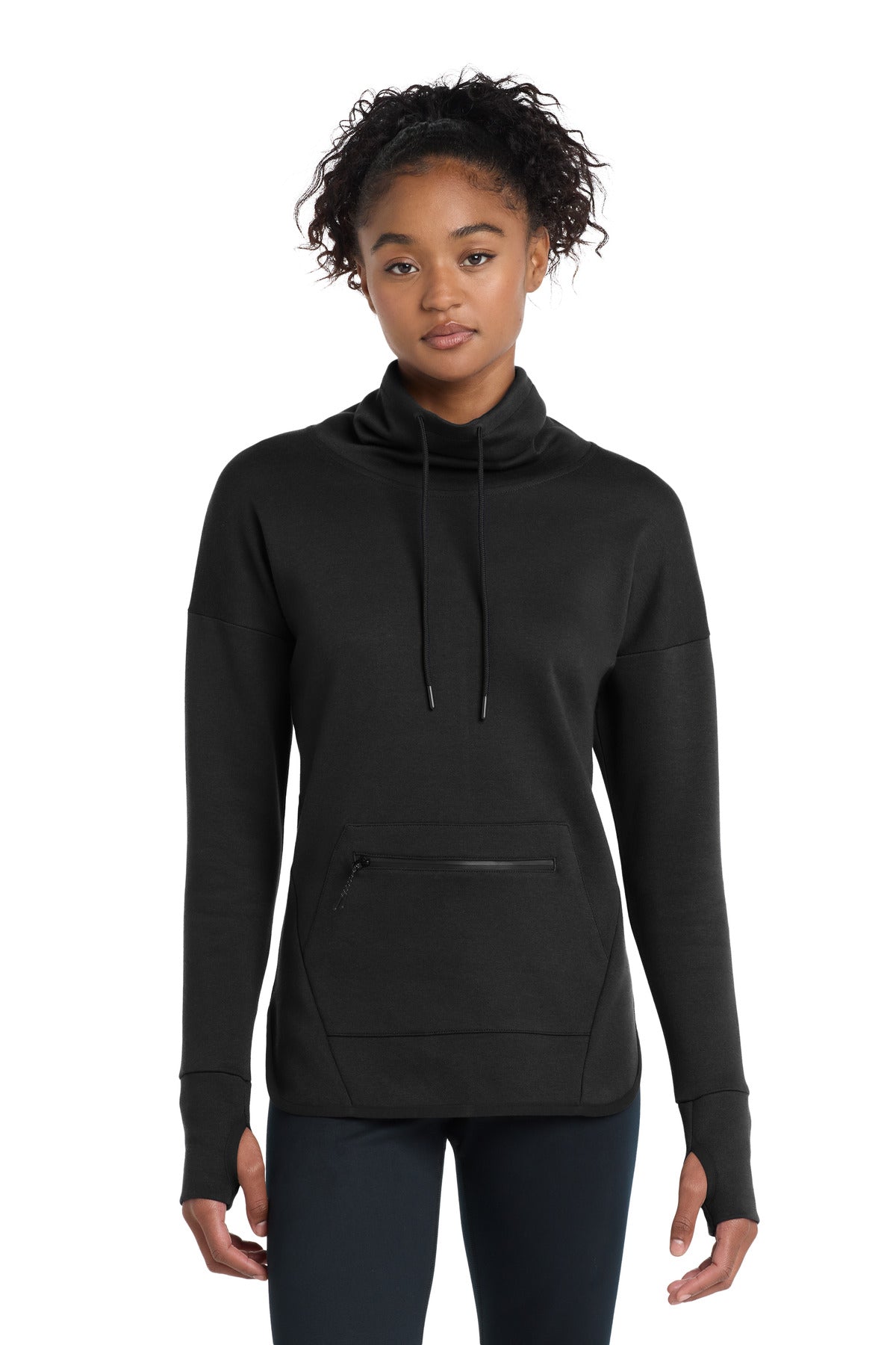 Sport-Tek Women's Triumph Cowl Neck Pullover LST280