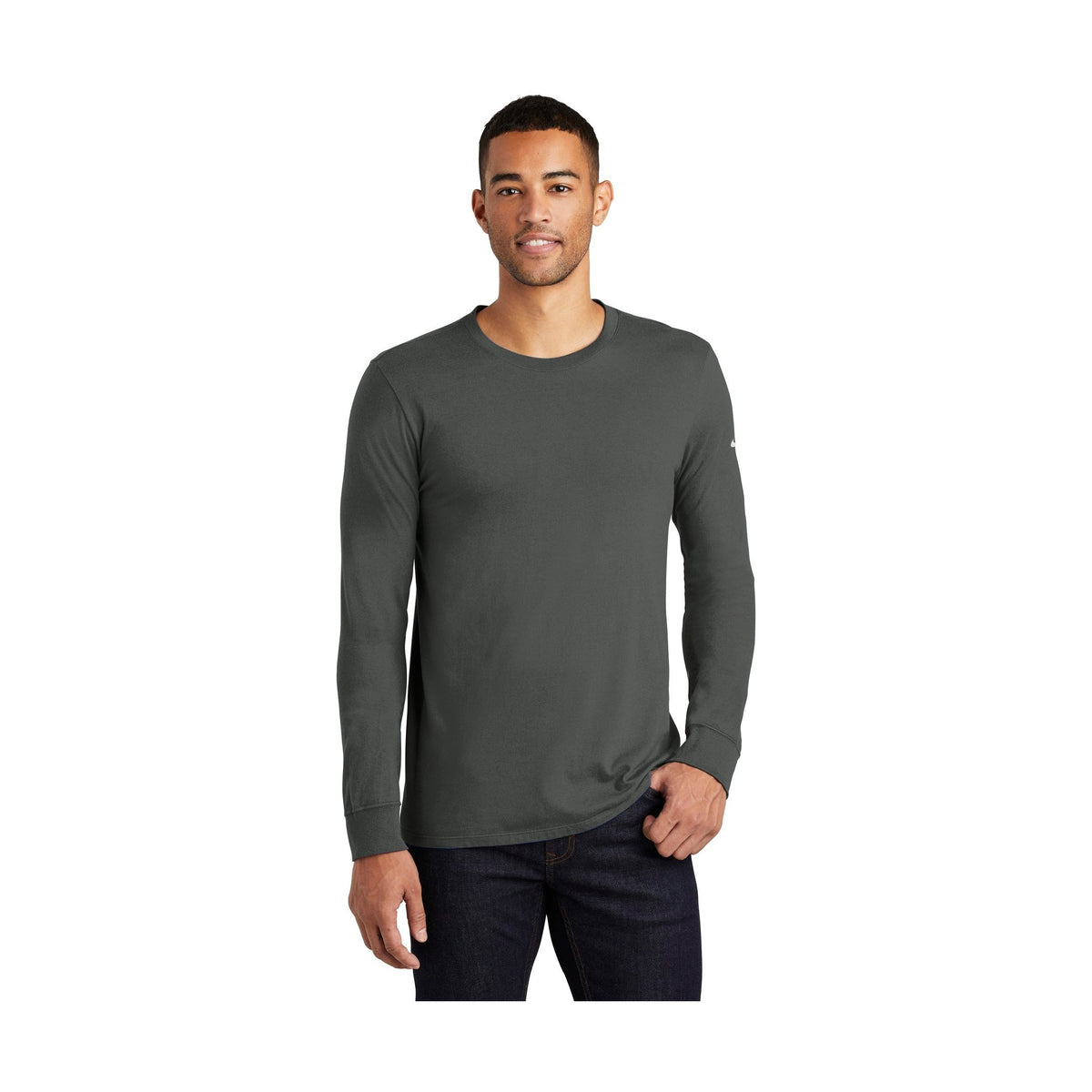 Nike Men's Core Cotton Long Sleeve Tee