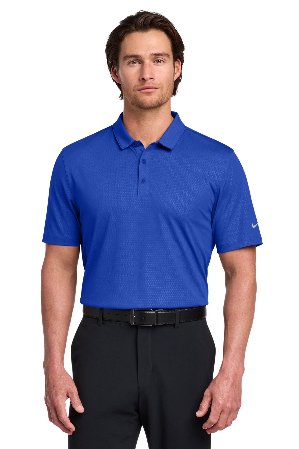 Nike Men's Dri-FIT Embossed Tri-Blade Polo