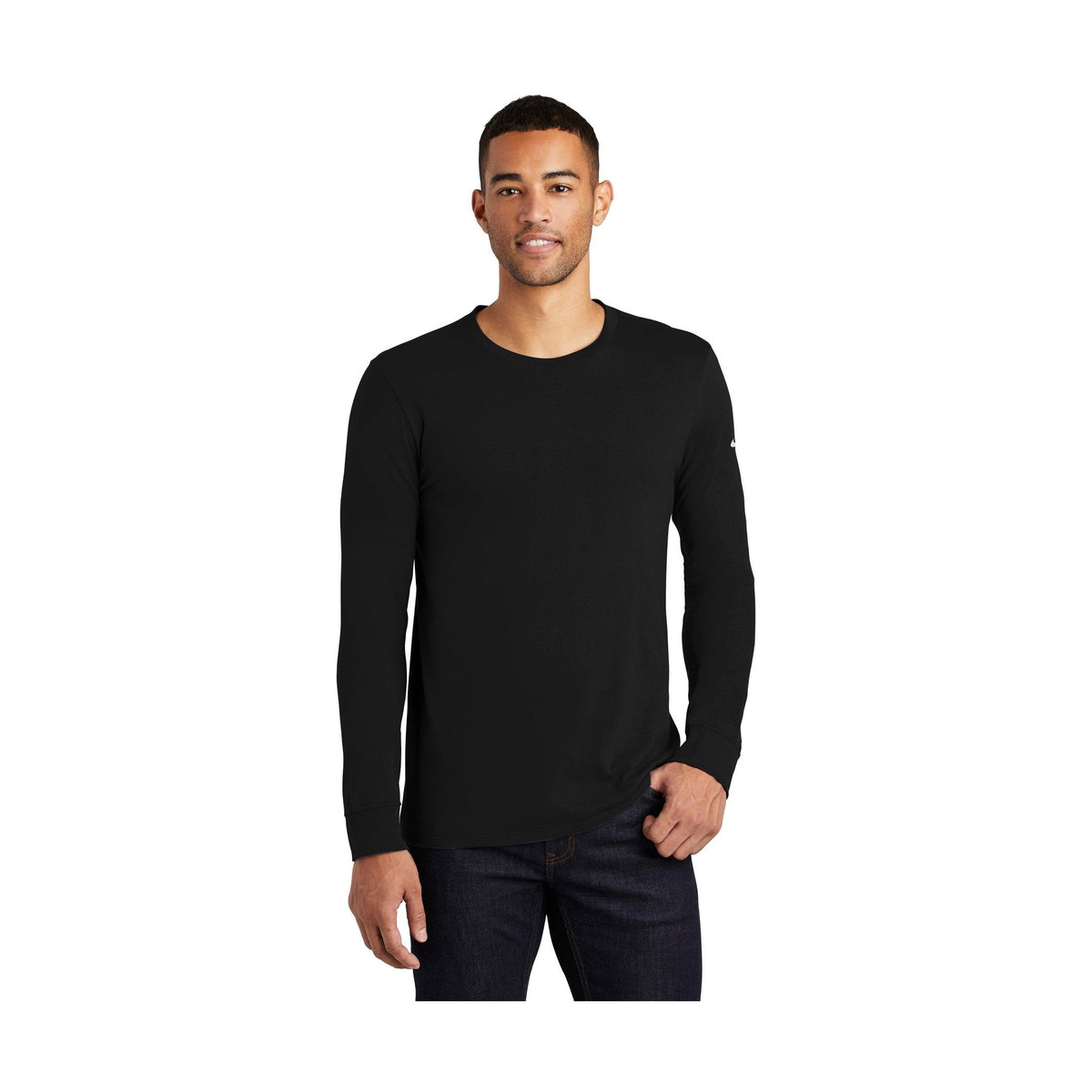 Nike Men's Core Cotton Long Sleeve Tee