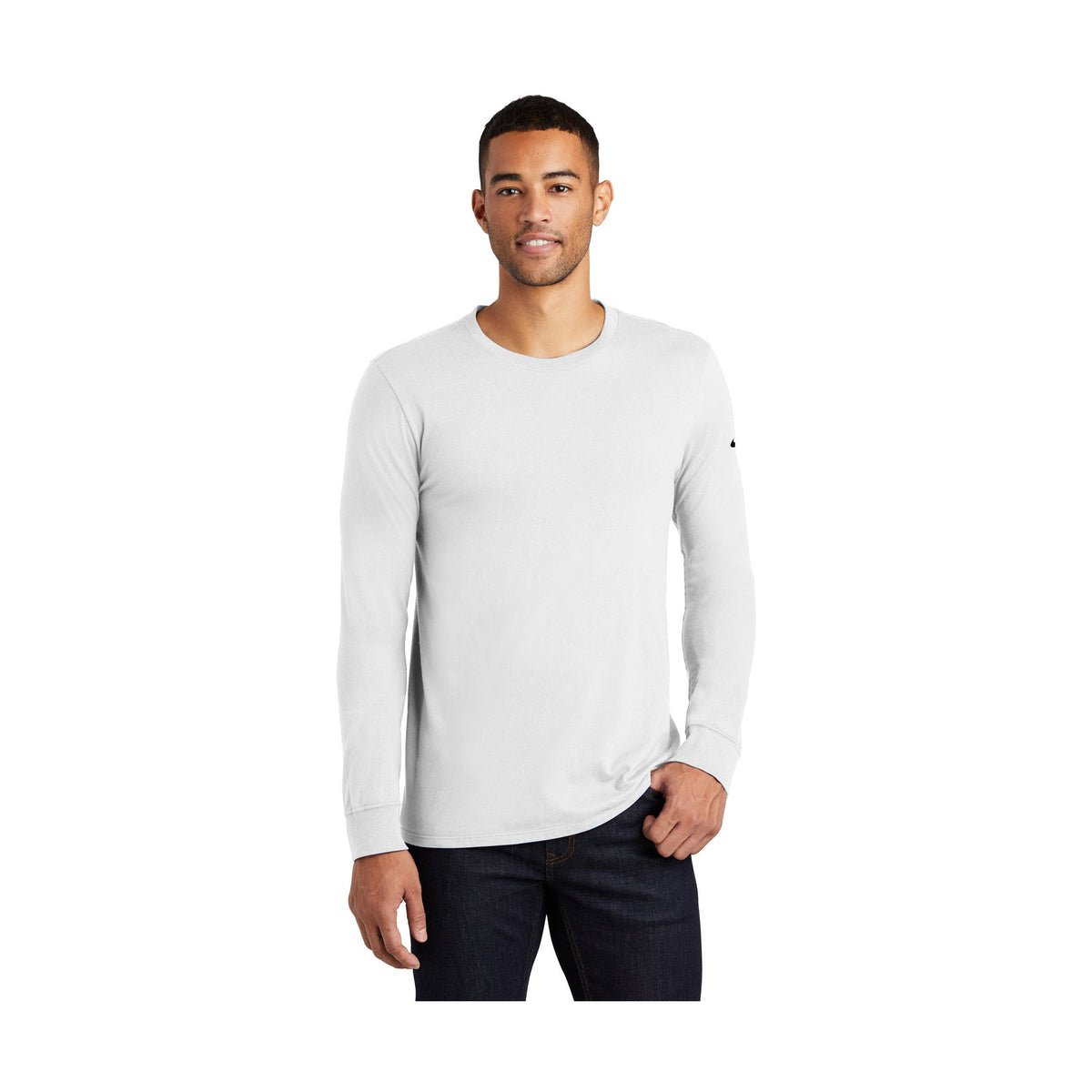 Nike Men's Core Cotton Long Sleeve Tee