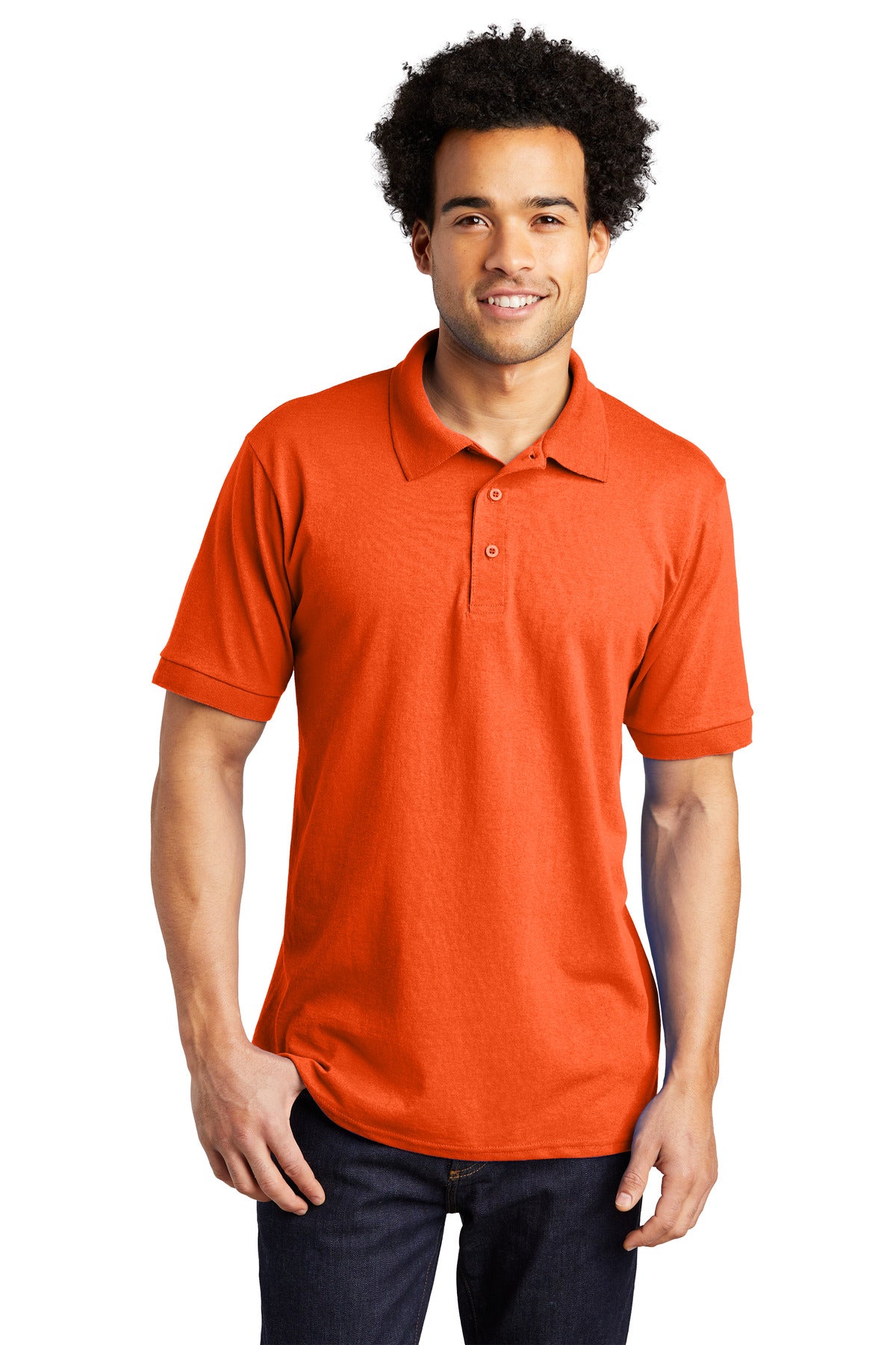 Port & Co Men's Tall Core Blend Jersey Knit Polo