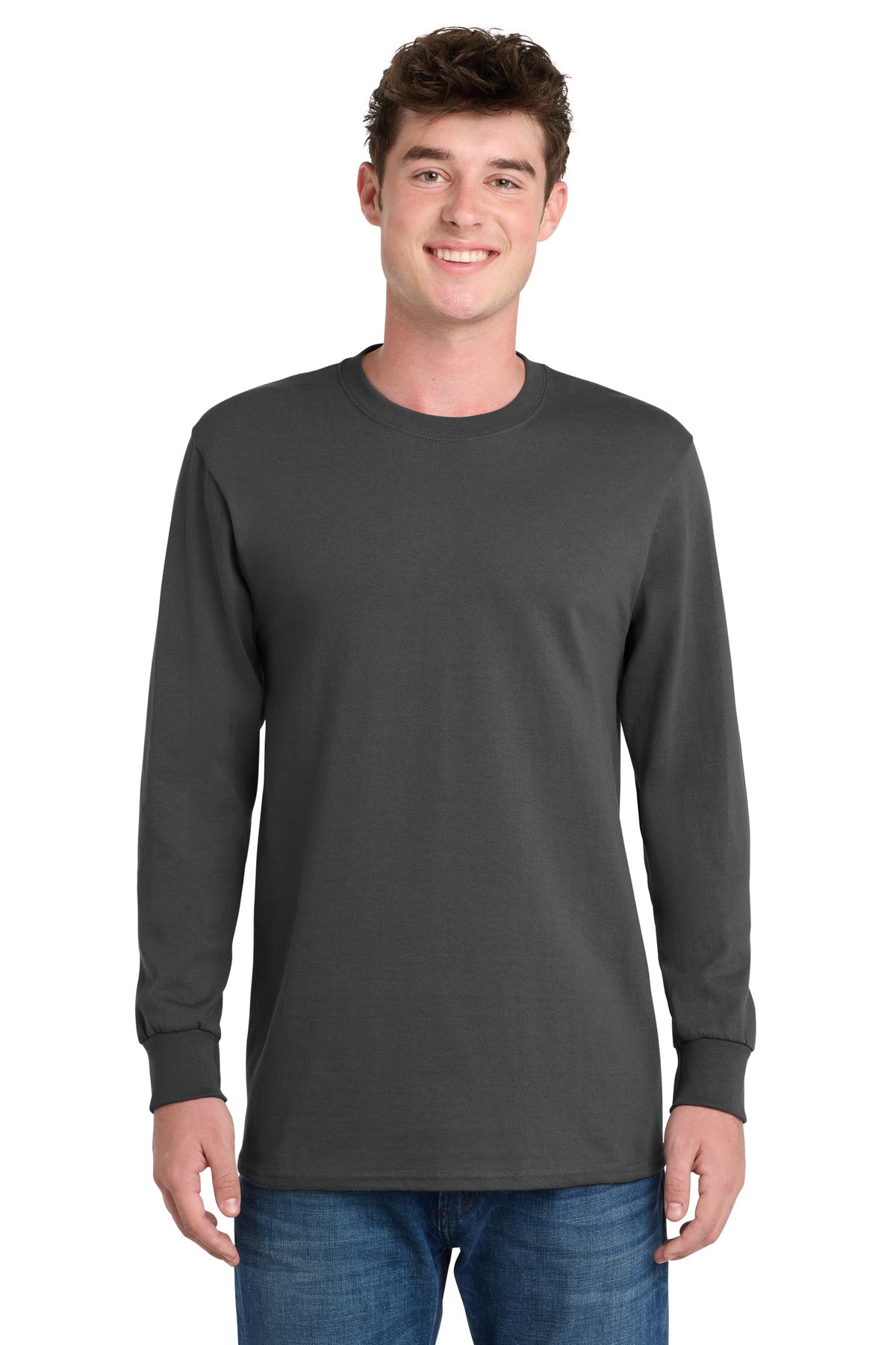 Port & Co Men's Long Sleeve Essential Tee