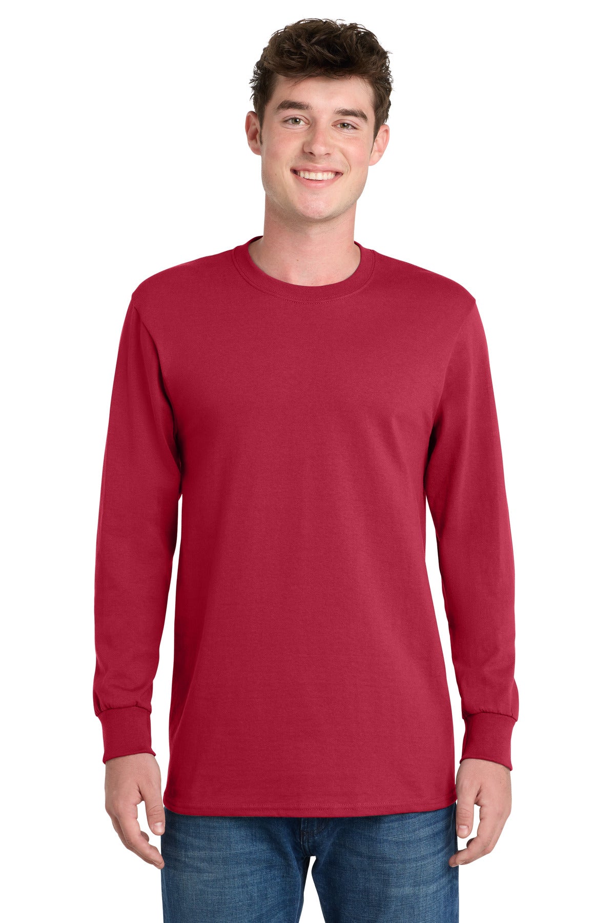 Port & Co Men's Long Sleeve Essential Tee