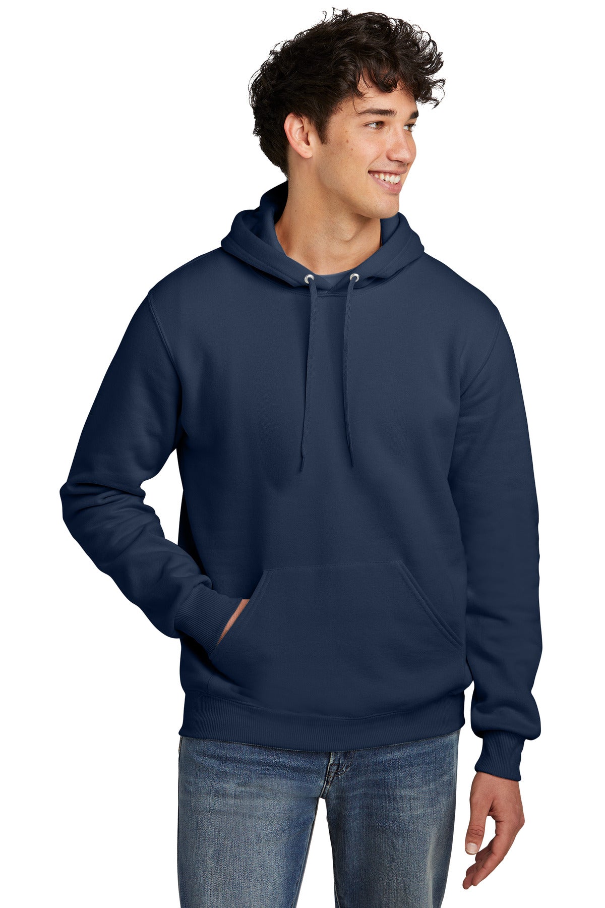 Jerzees Men's Eco Premium Blend Pullover Hooded Sweatshirt 700M